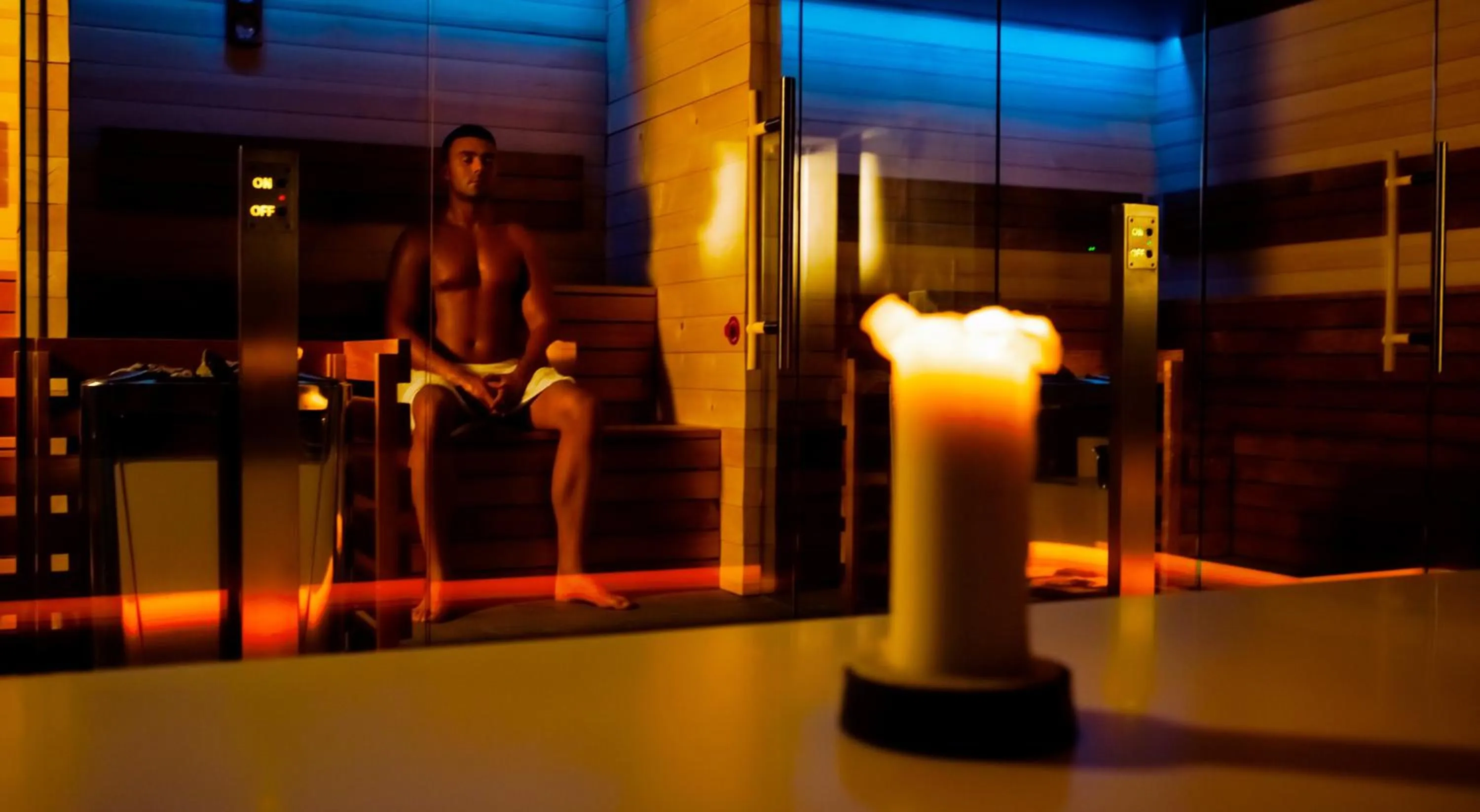 Steam room in Lemon Resort Spa
