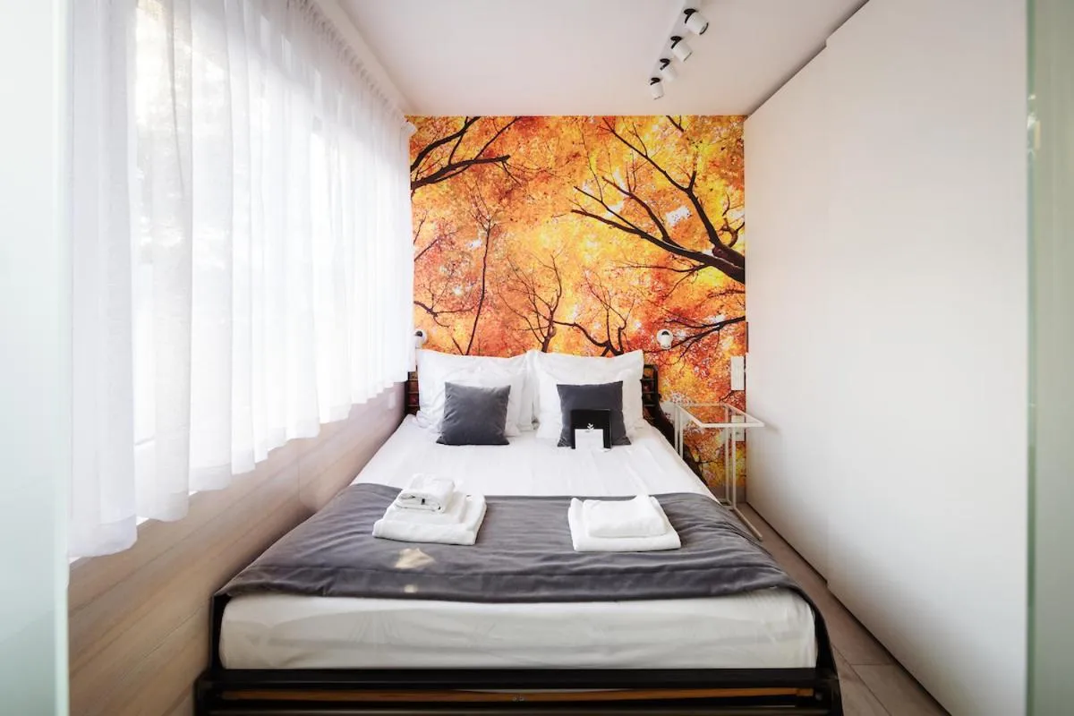 Bed in Lemon Resort Spa