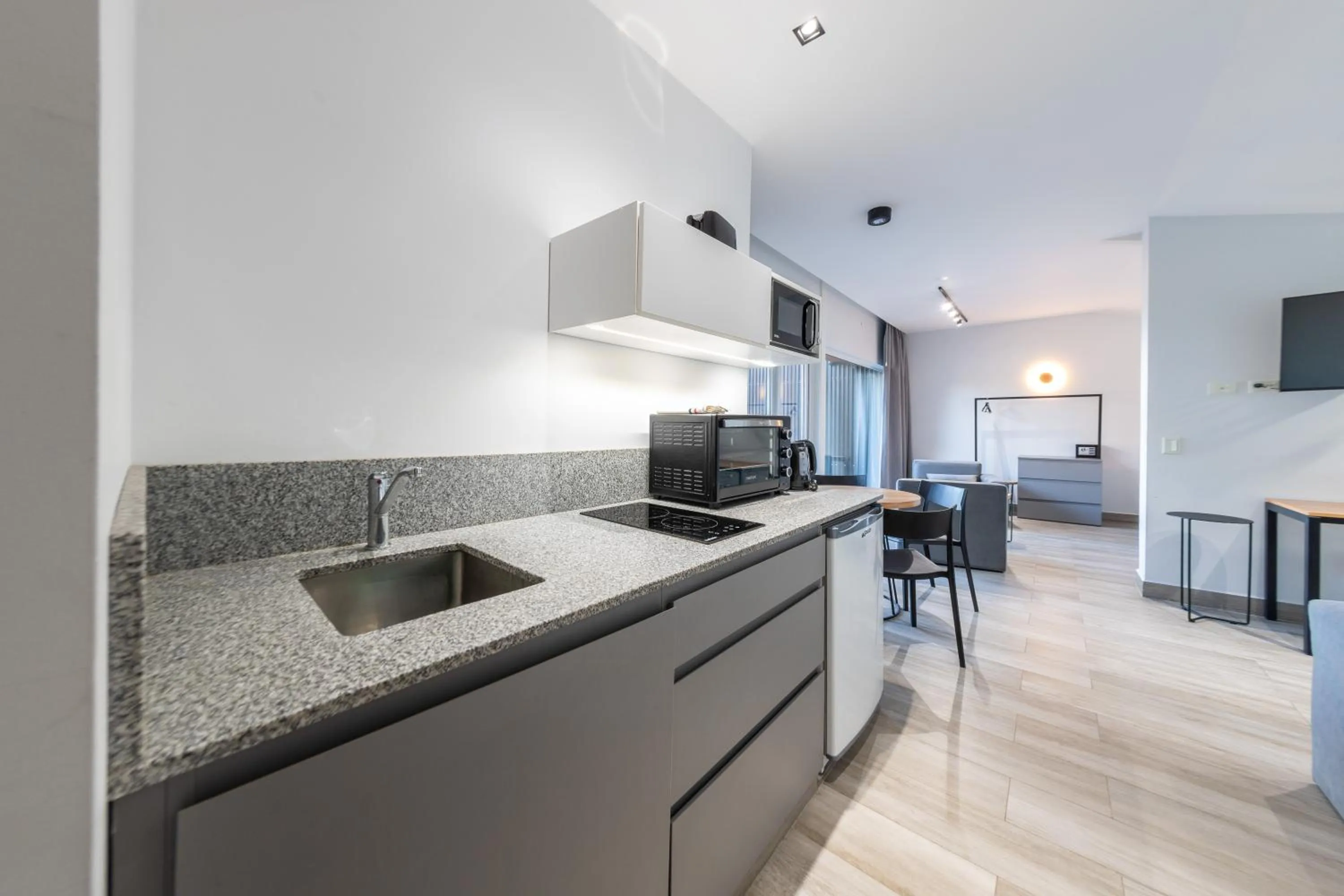 Kitchen or kitchenette in Departamentos Casa Piamonte