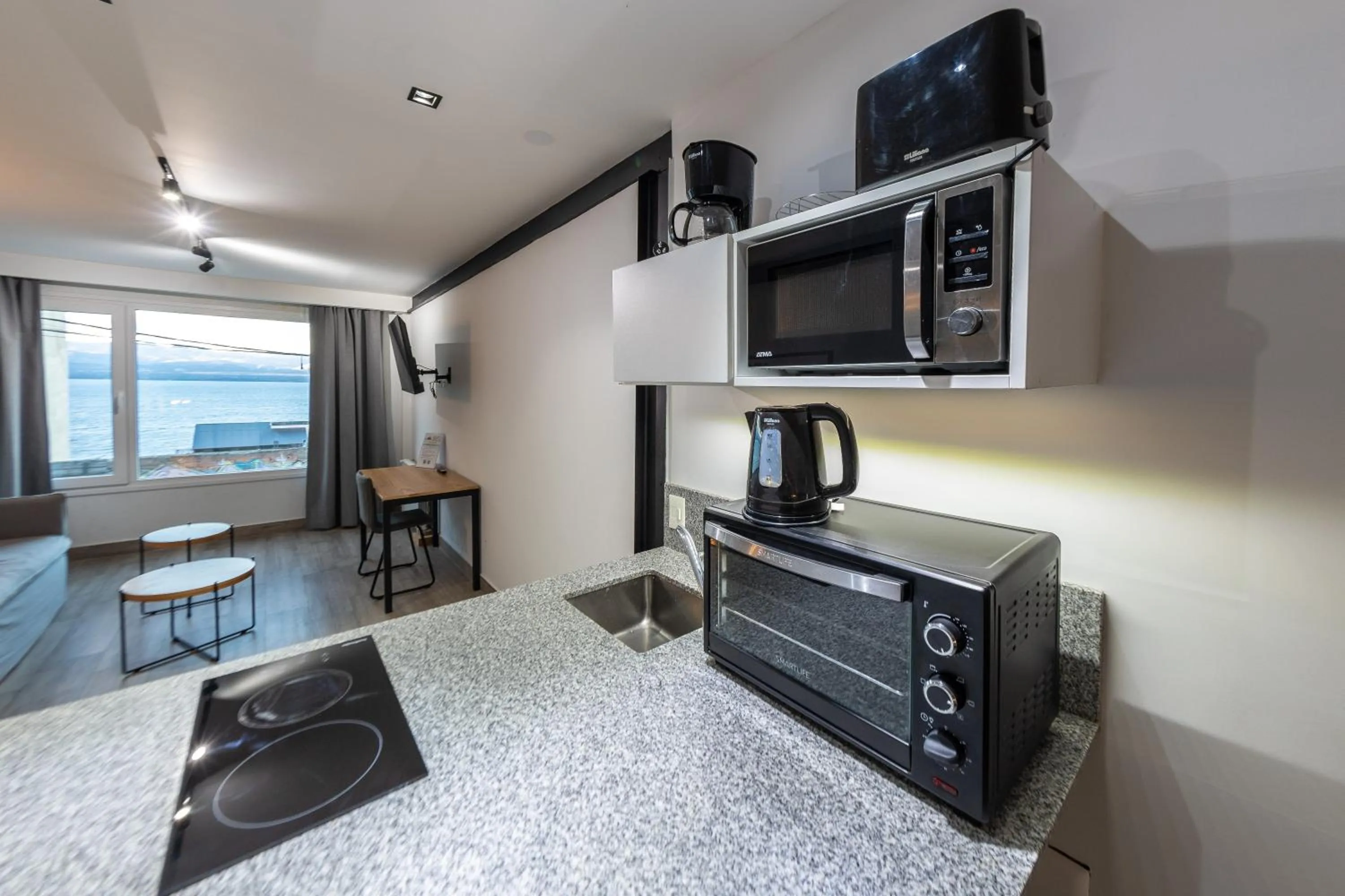 Kitchen or kitchenette in Departamentos Casa Piamonte