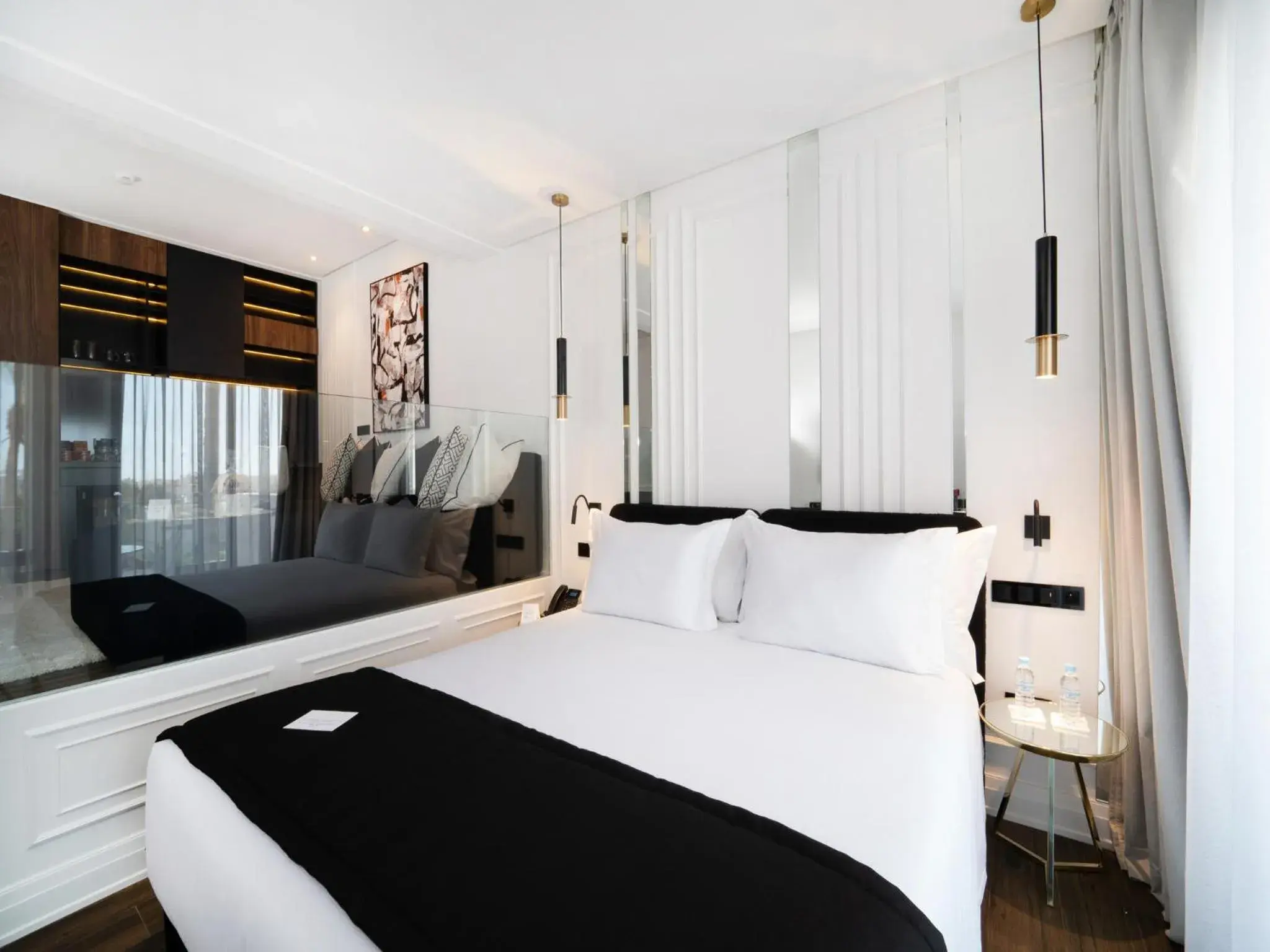 Bed in Petit Palace Suites Hotel Bed in Petit Palace Suites Hotel