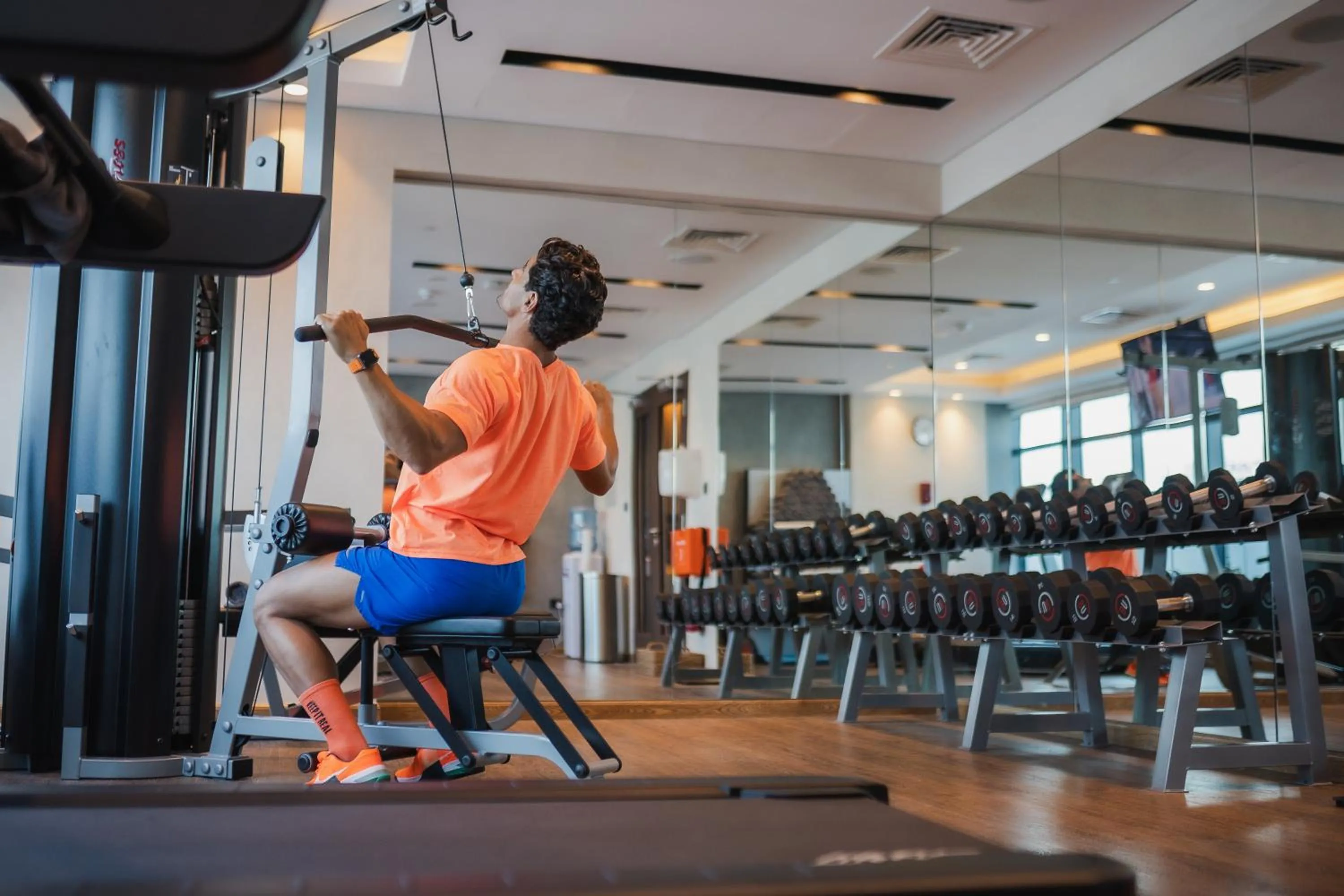 Fitness centre/facilities in The First Collection Dubai Waterfront