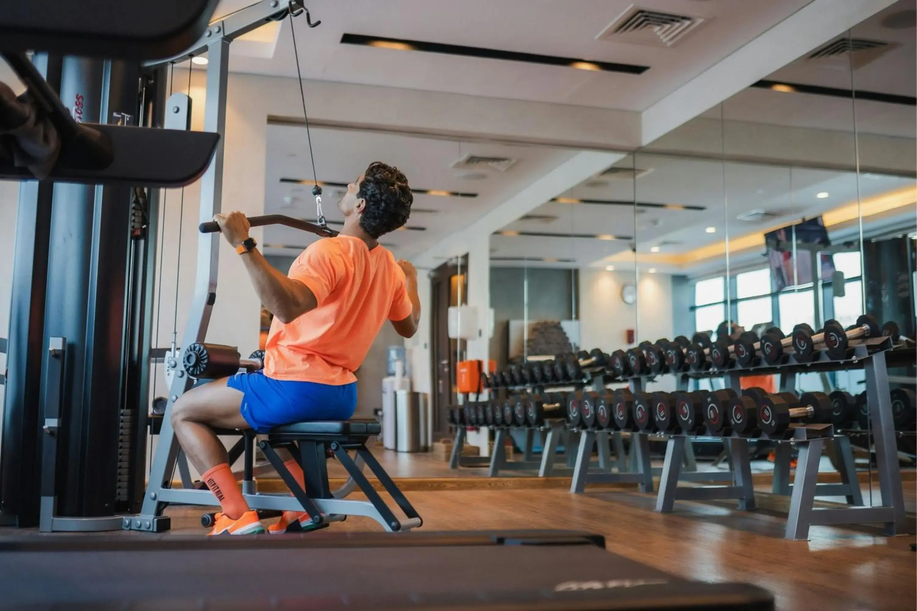Fitness centre/facilities in The First Collection Waterfront, Dubai, a Tribute Portfolio Hotel Fitness centre/facilities in The First Collection Waterfront, Dubai, a Tribute Portfolio Hotel