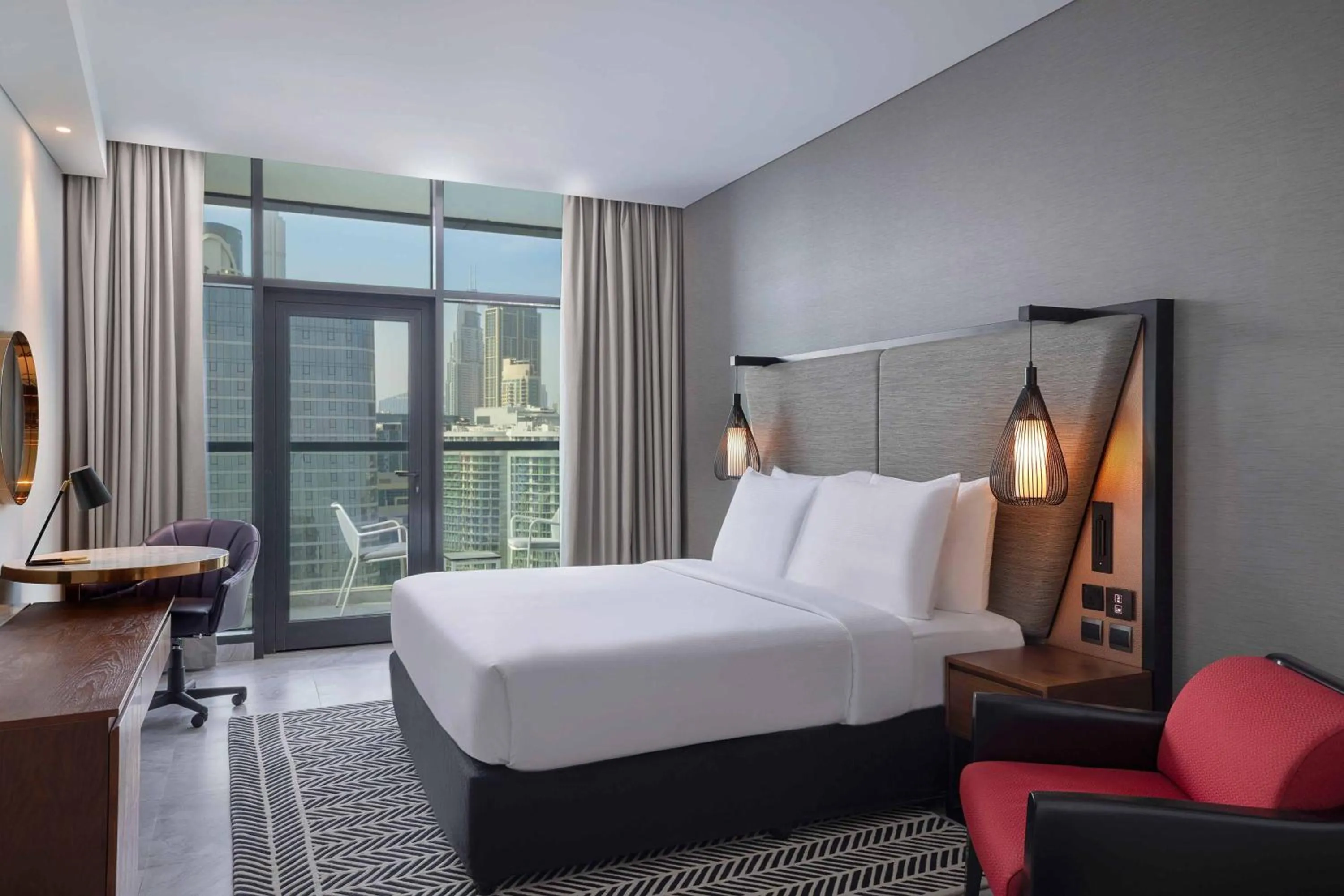 Photo of the whole room, Bed in The First Collection Dubai Waterfront
