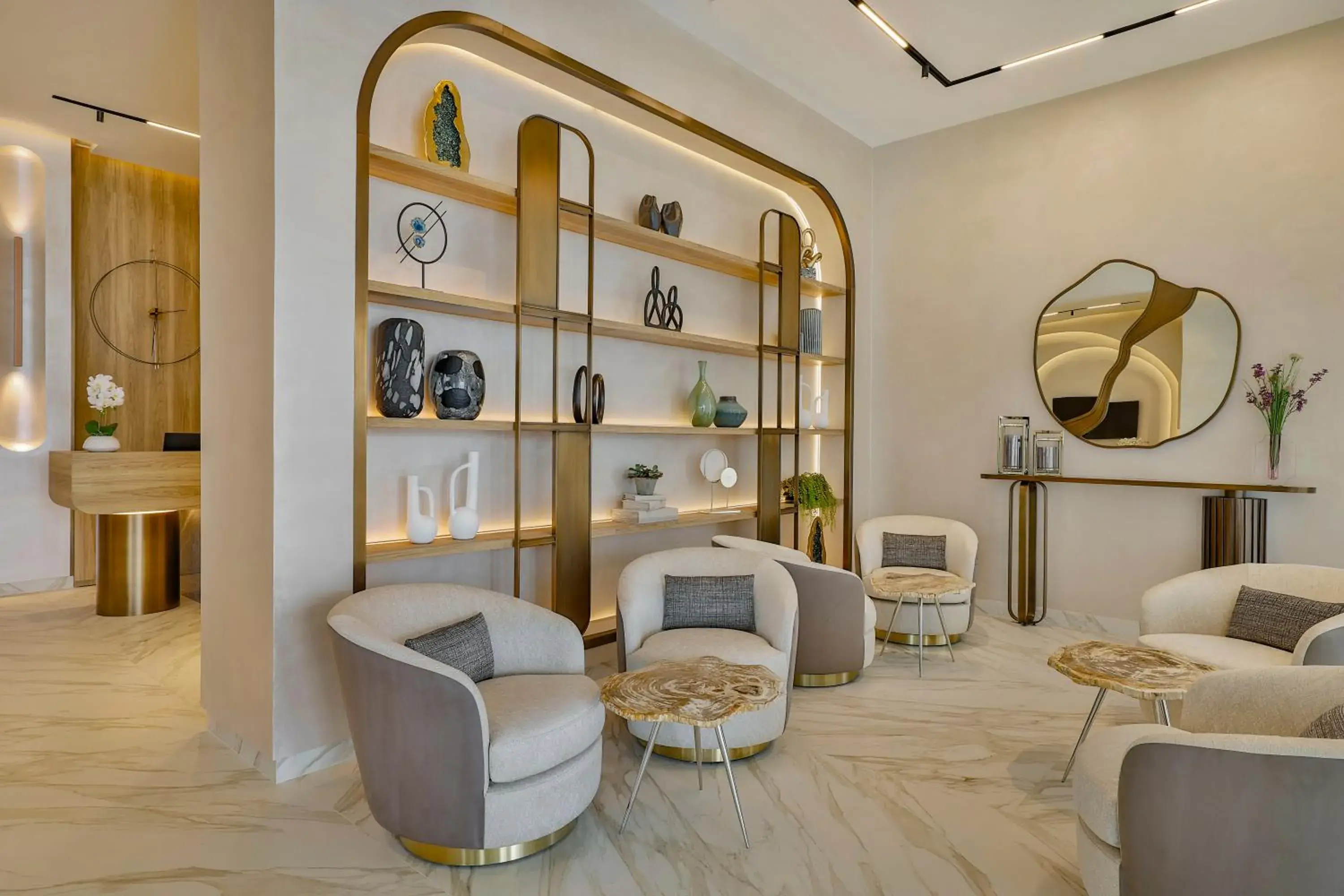 Lobby or reception in The First Collection Dubai Waterfront Lobby or reception in The First Collection Dubai Waterfront