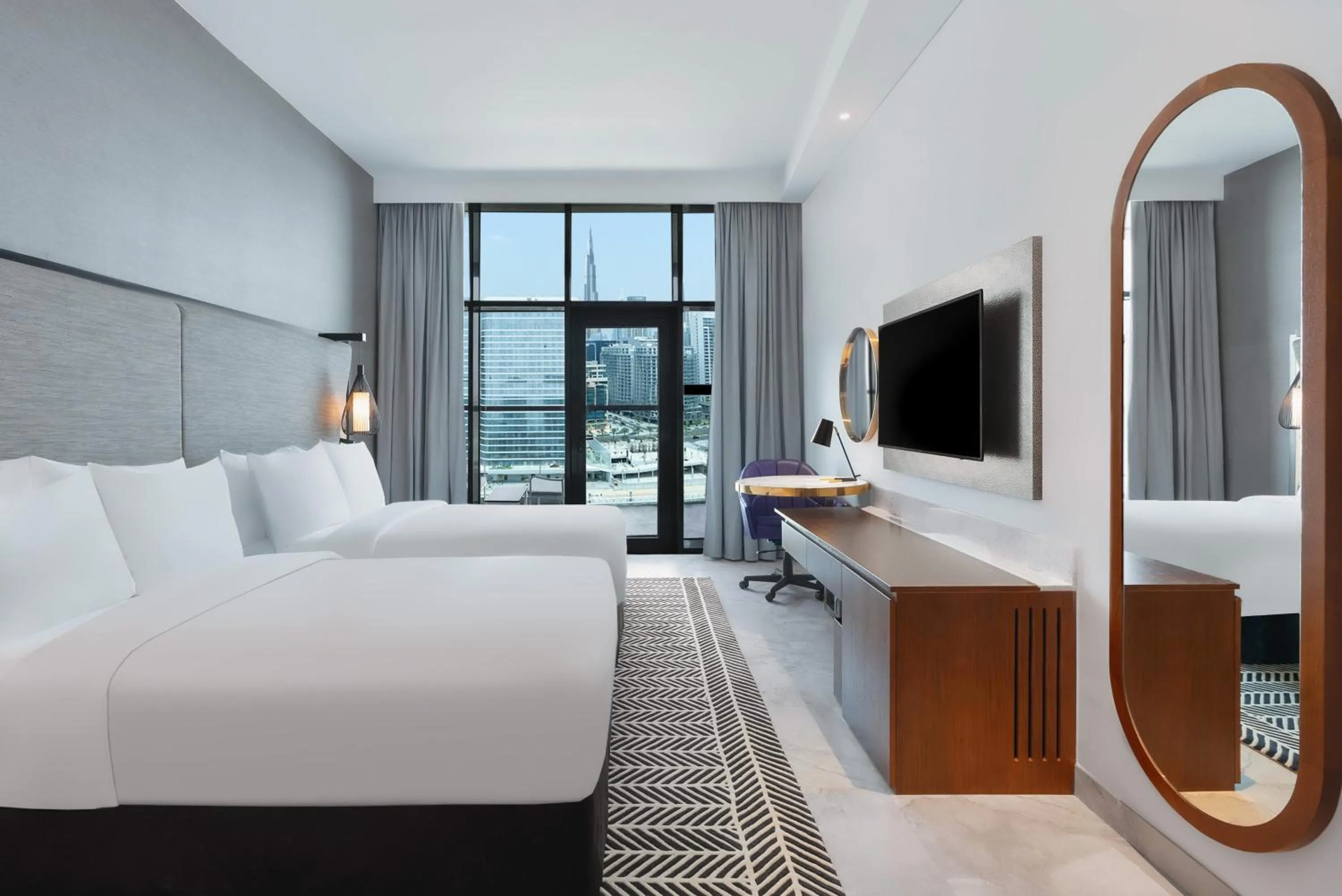 Photo of the whole room, Bed in The First Collection Dubai Waterfront
