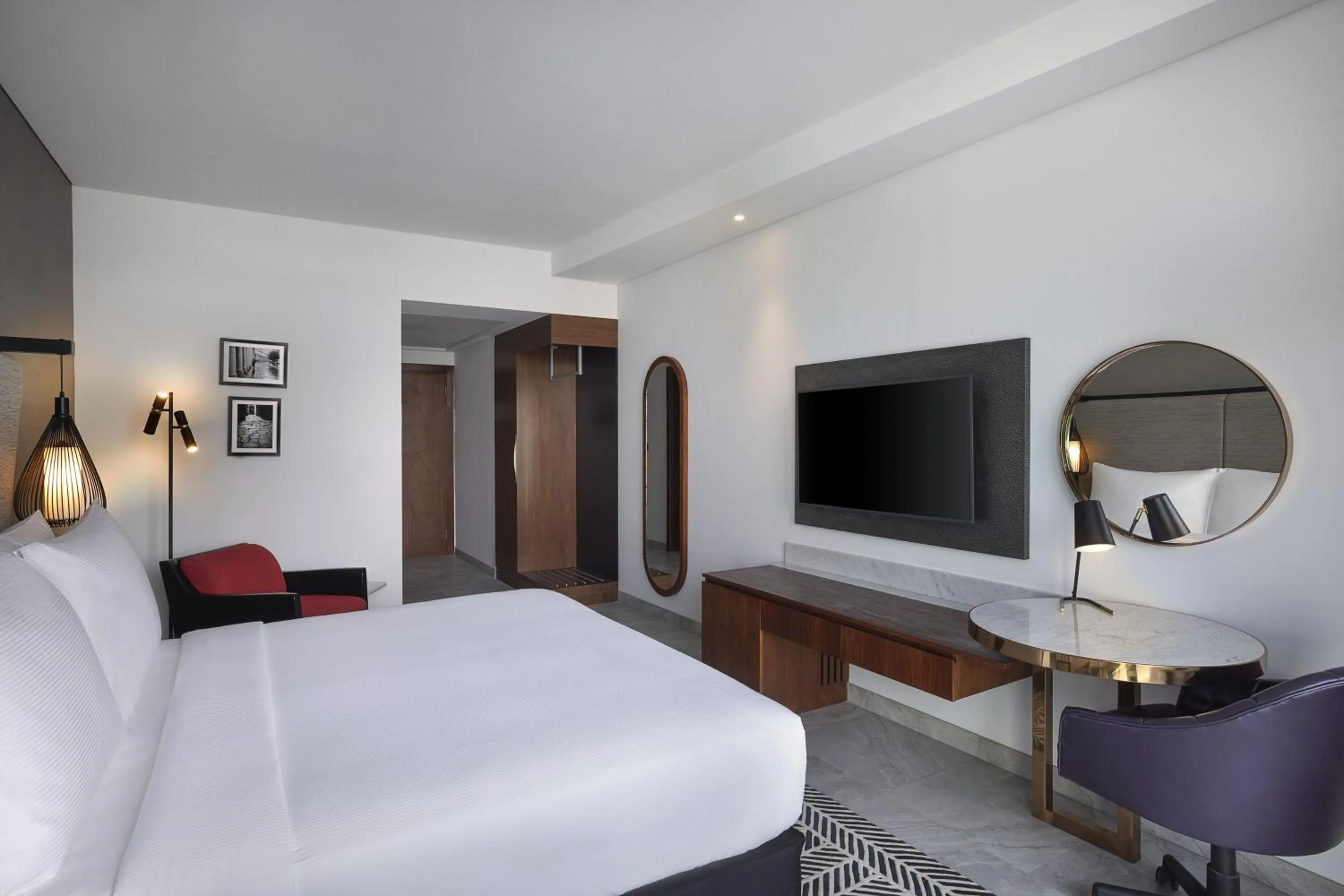 Bedroom, Bed in The First Collection Dubai Waterfront