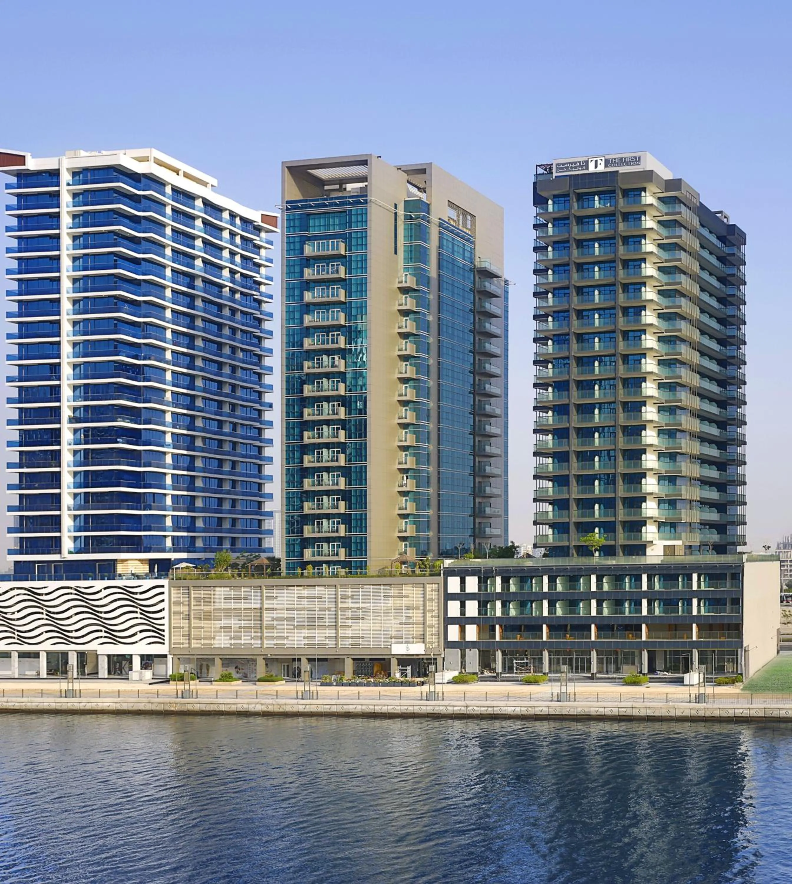 Property building in The First Collection Dubai Waterfront
