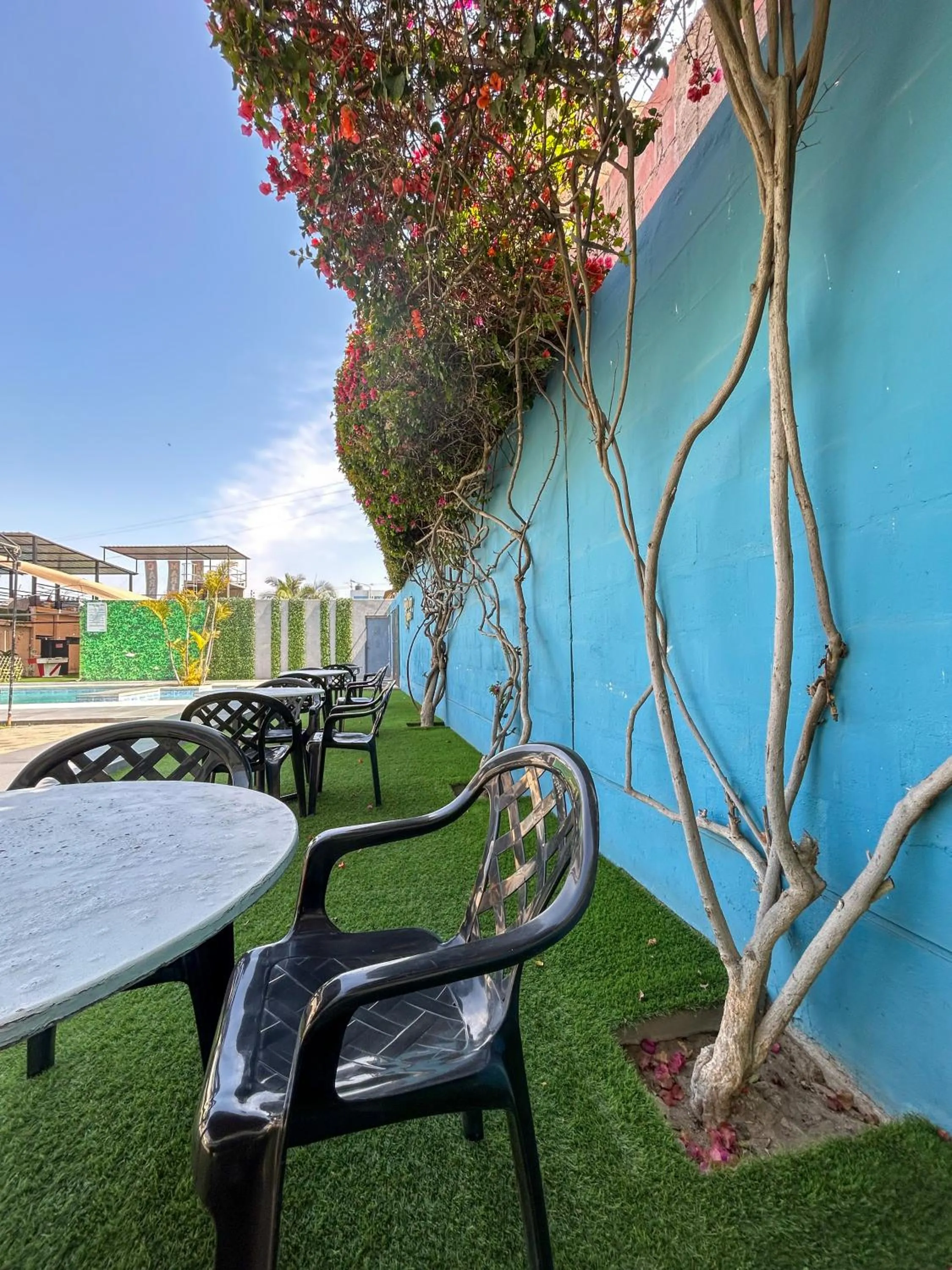 Patio in Holiday Suites