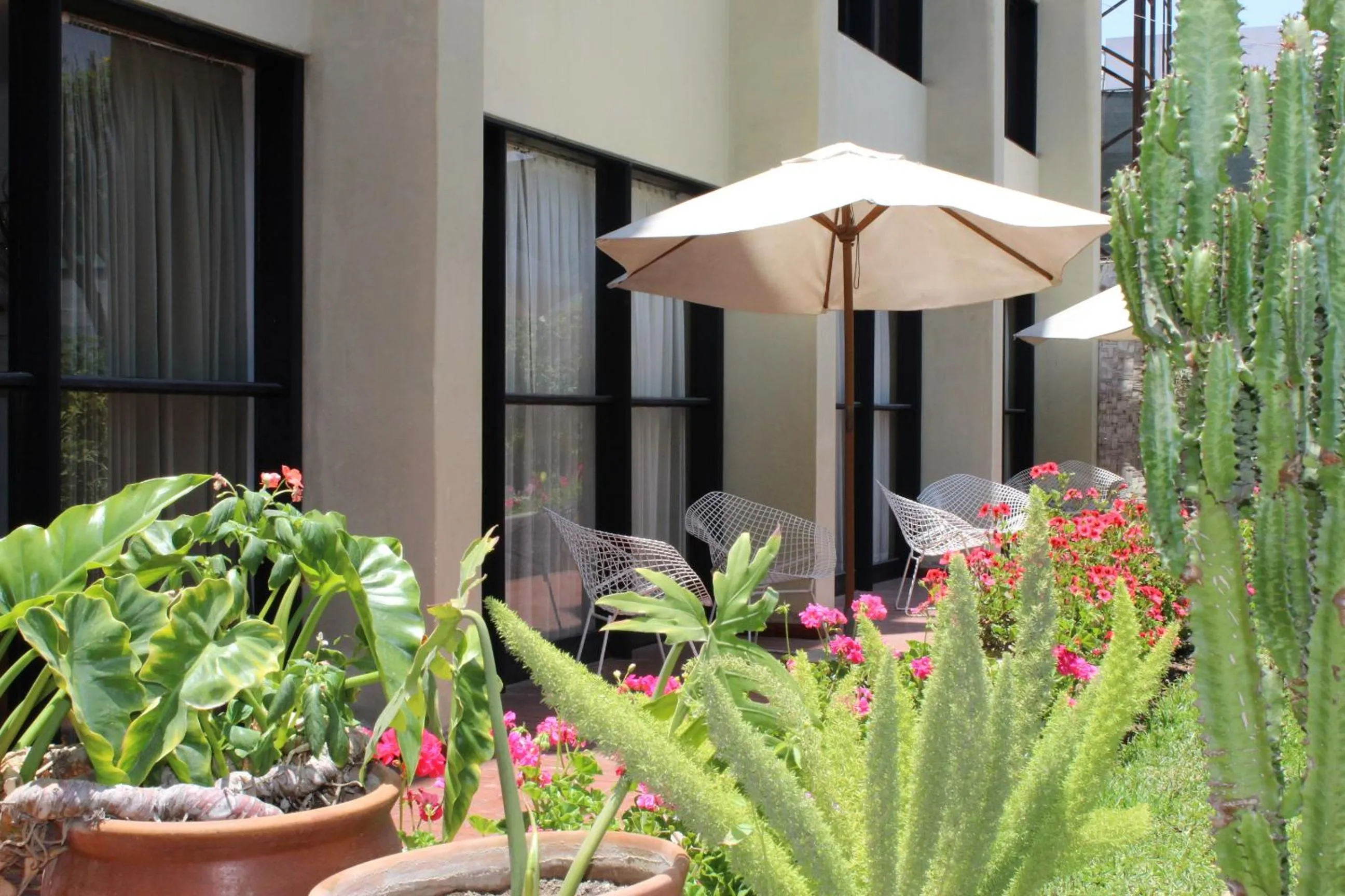 Patio in Holiday Suites