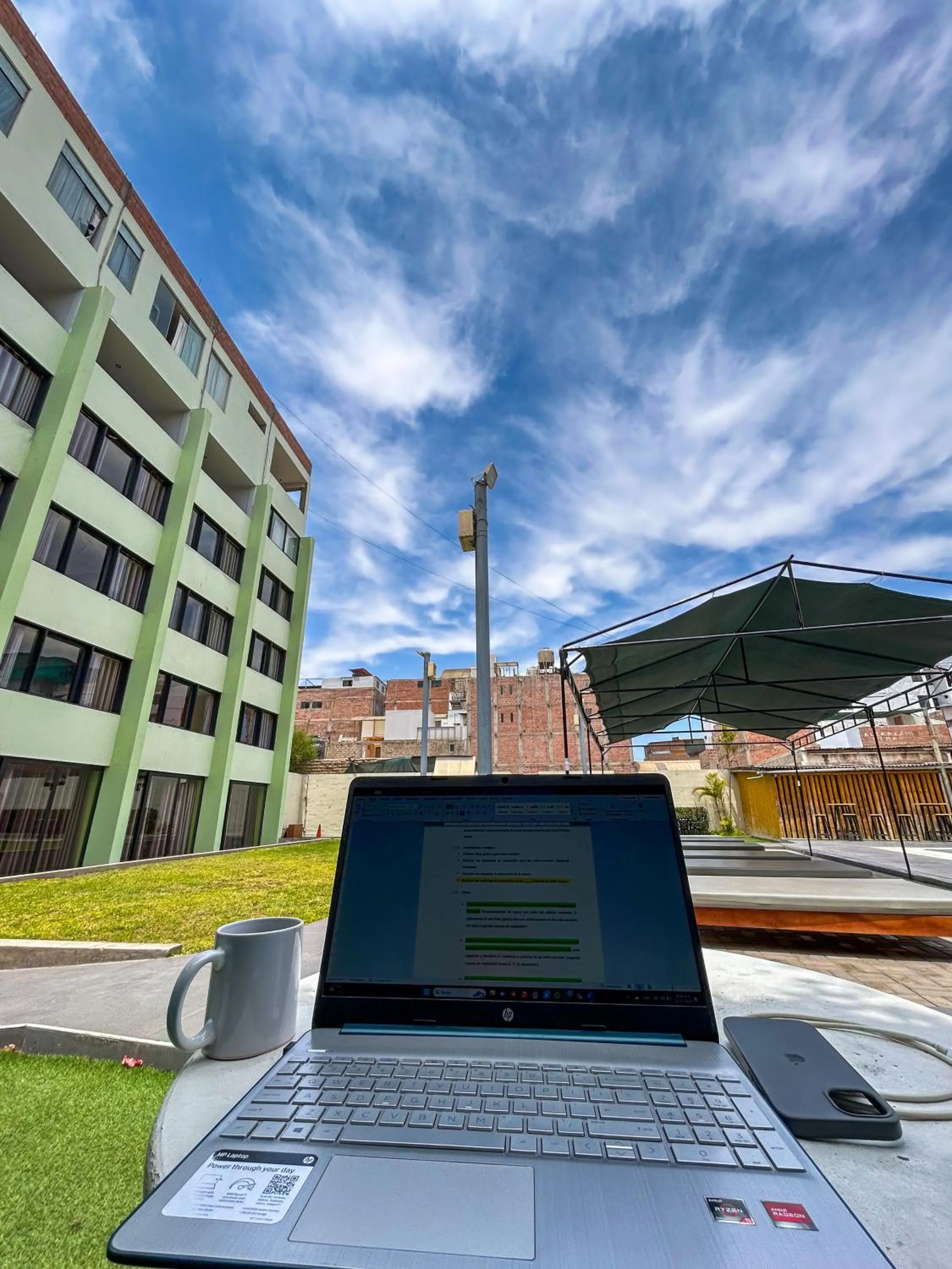 Property building in Holiday Suites