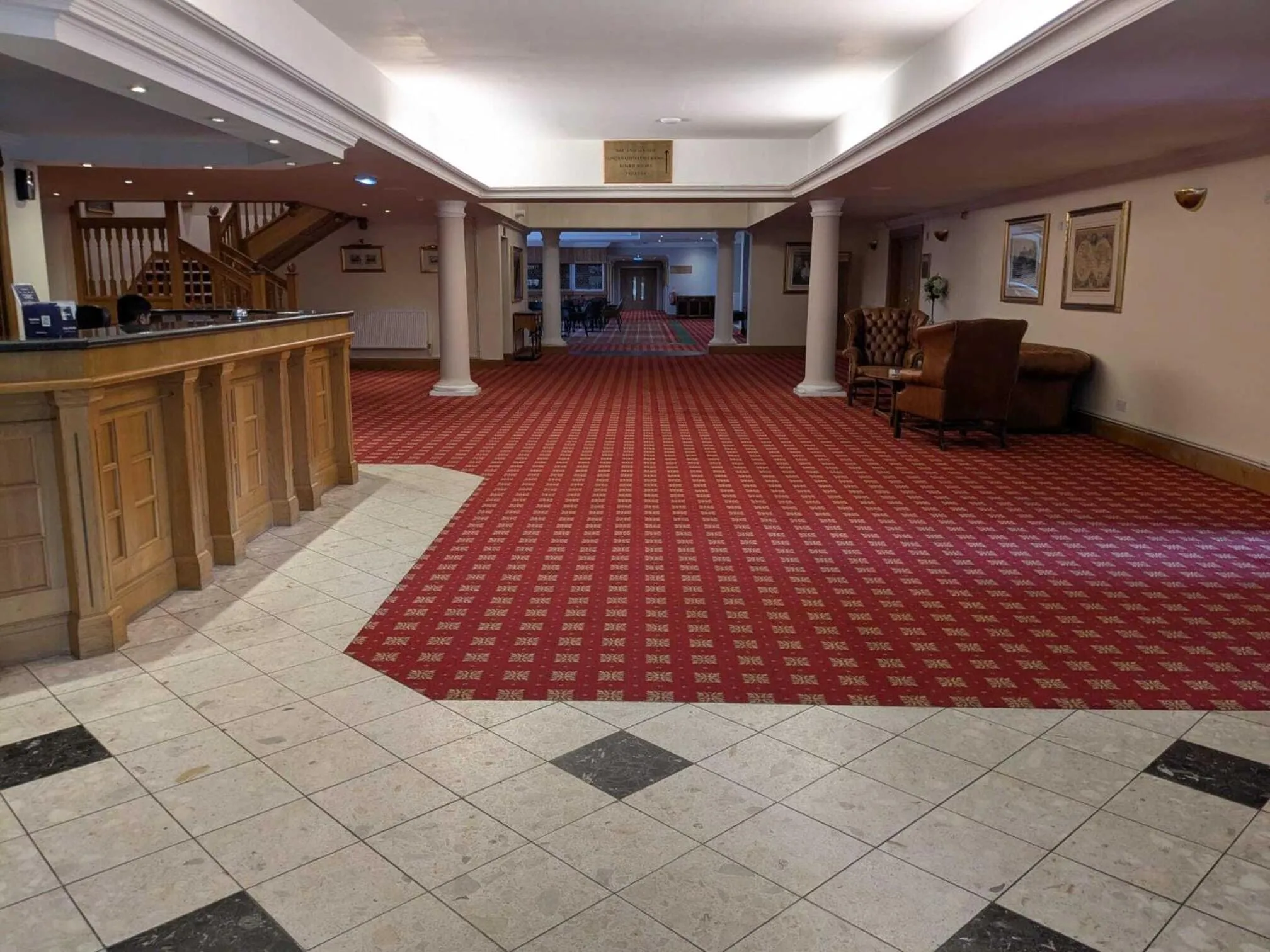 Lobby or reception in Urban Hotel Grantham