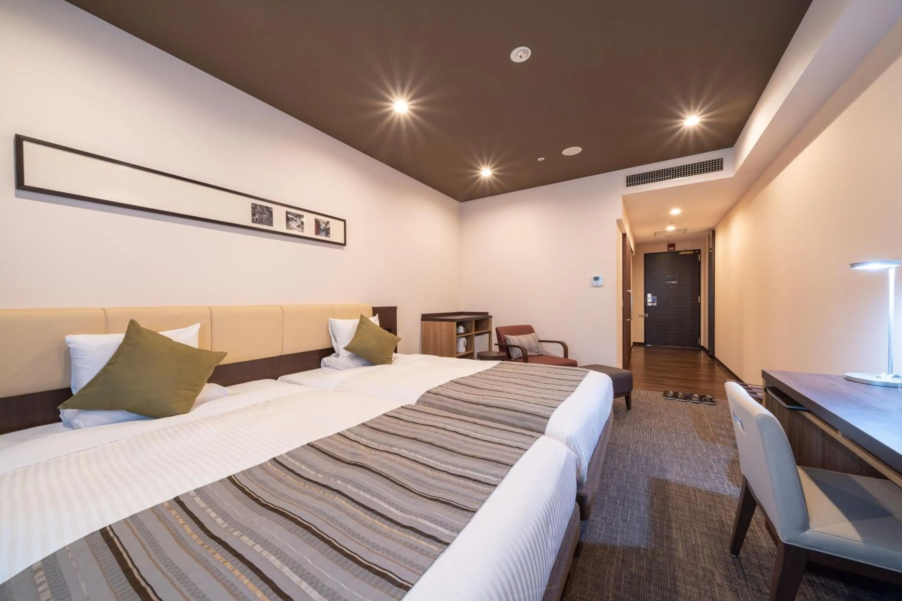 Photo of the whole room, Bed in HOTEL MYSTAYS PREMIER Kanazawa
