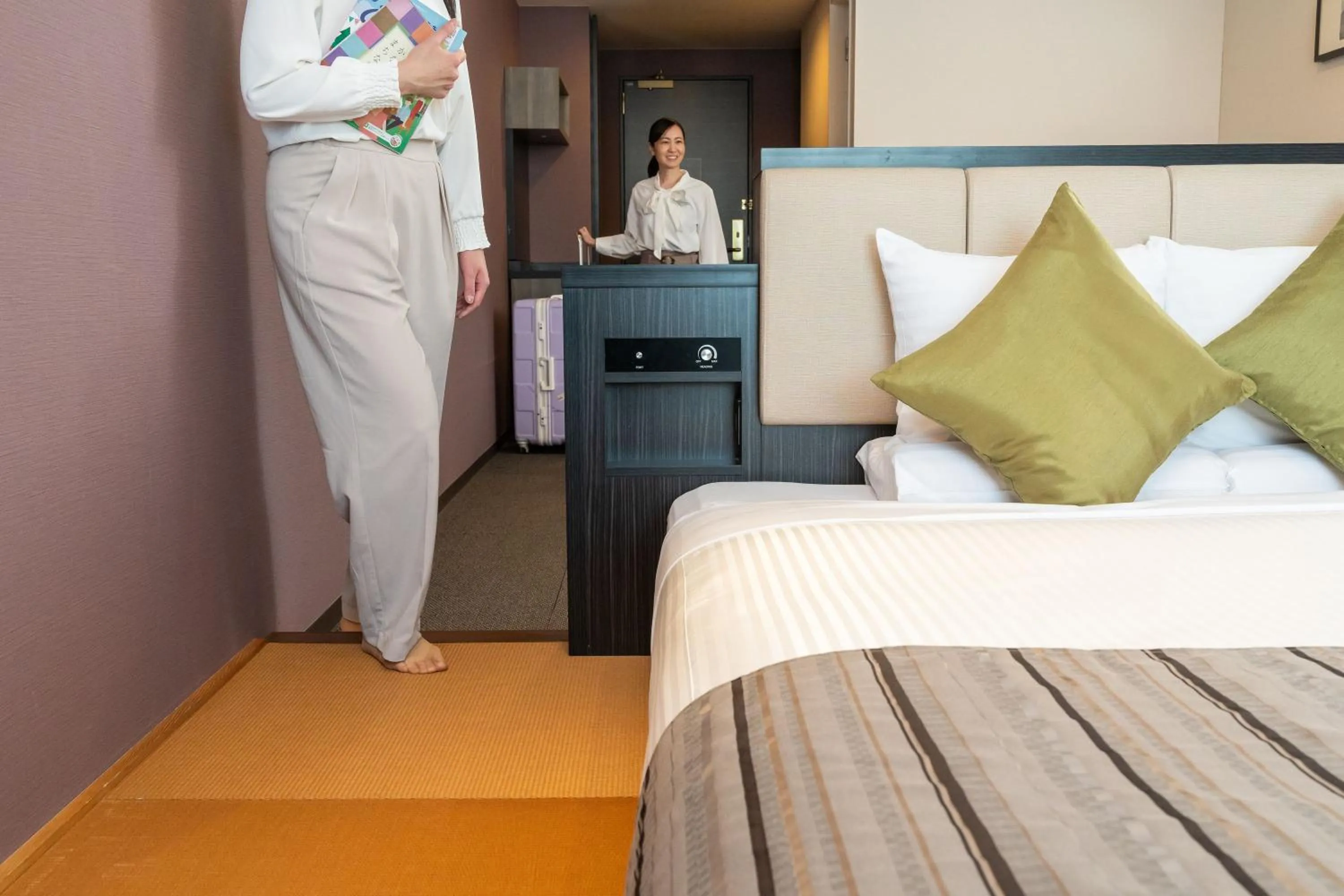 Photo of the whole room, Bed in HOTEL MYSTAYS PREMIER Kanazawa