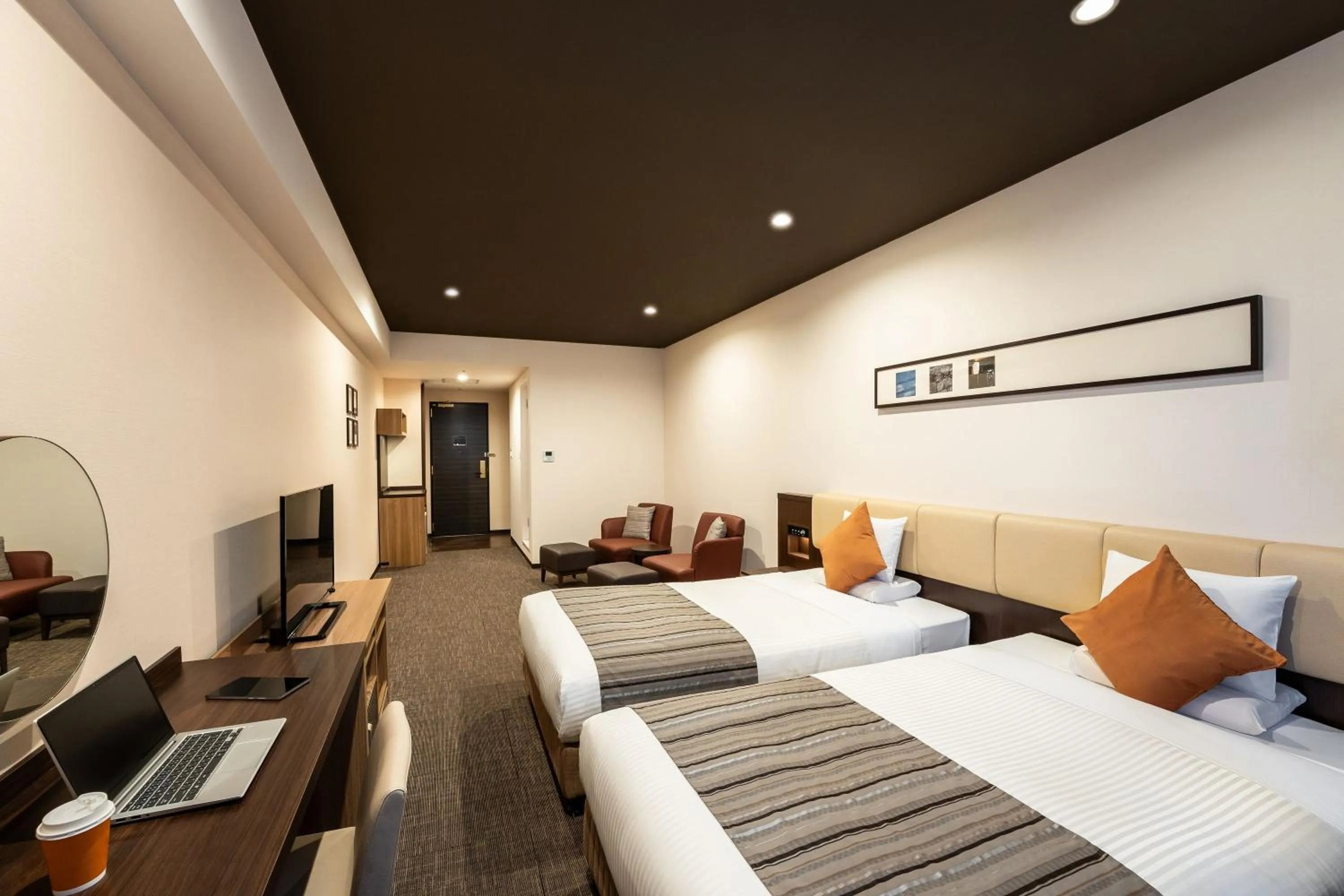 Photo of the whole room, Bed in HOTEL MYSTAYS PREMIER Kanazawa