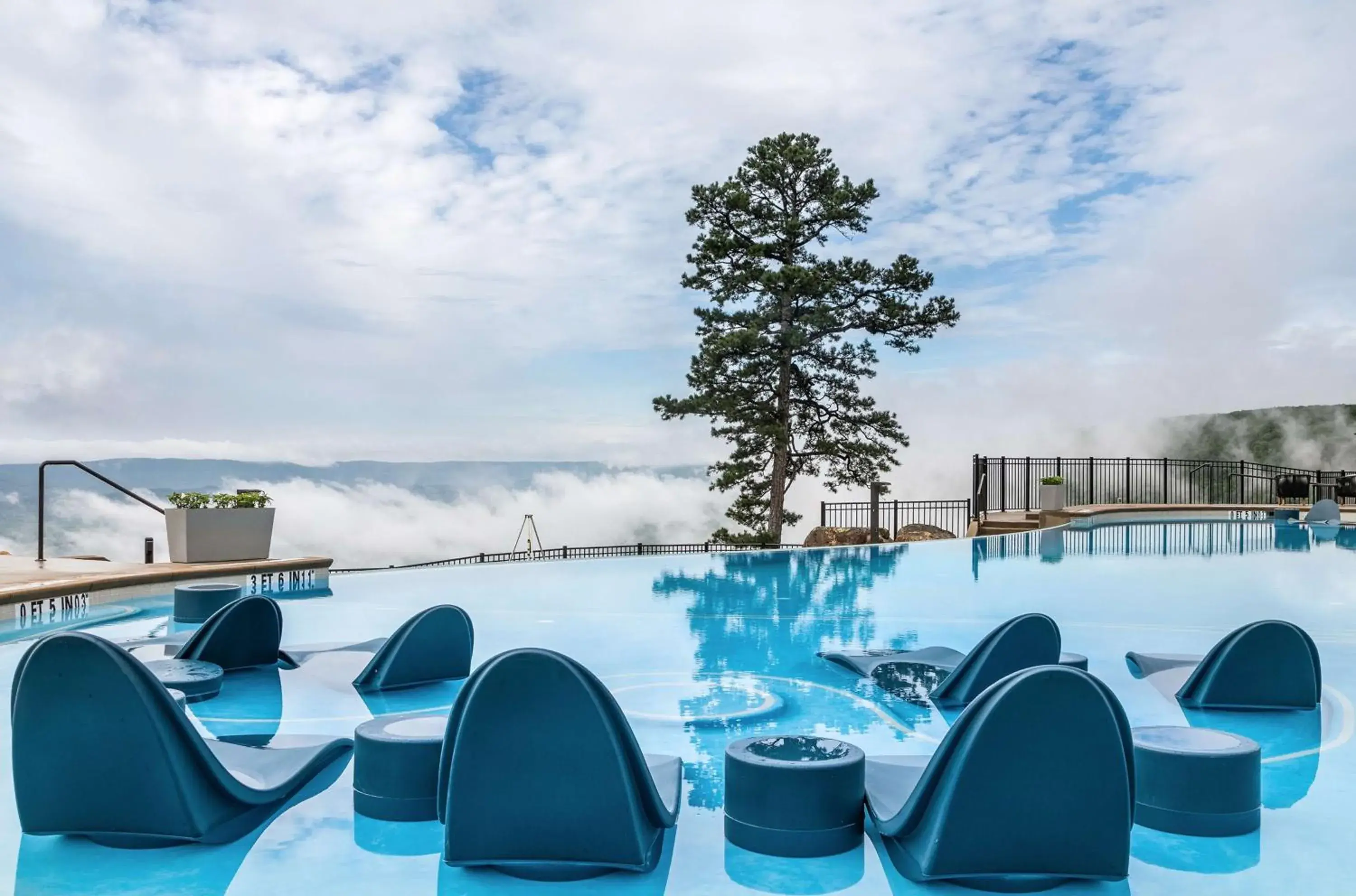 Pool view in Cloudland at McLemore Resort Lookout Mountain, Curio by Hilton Pool view in Cloudland at McLemore Resort Lookout Mountain, Curio by Hilton