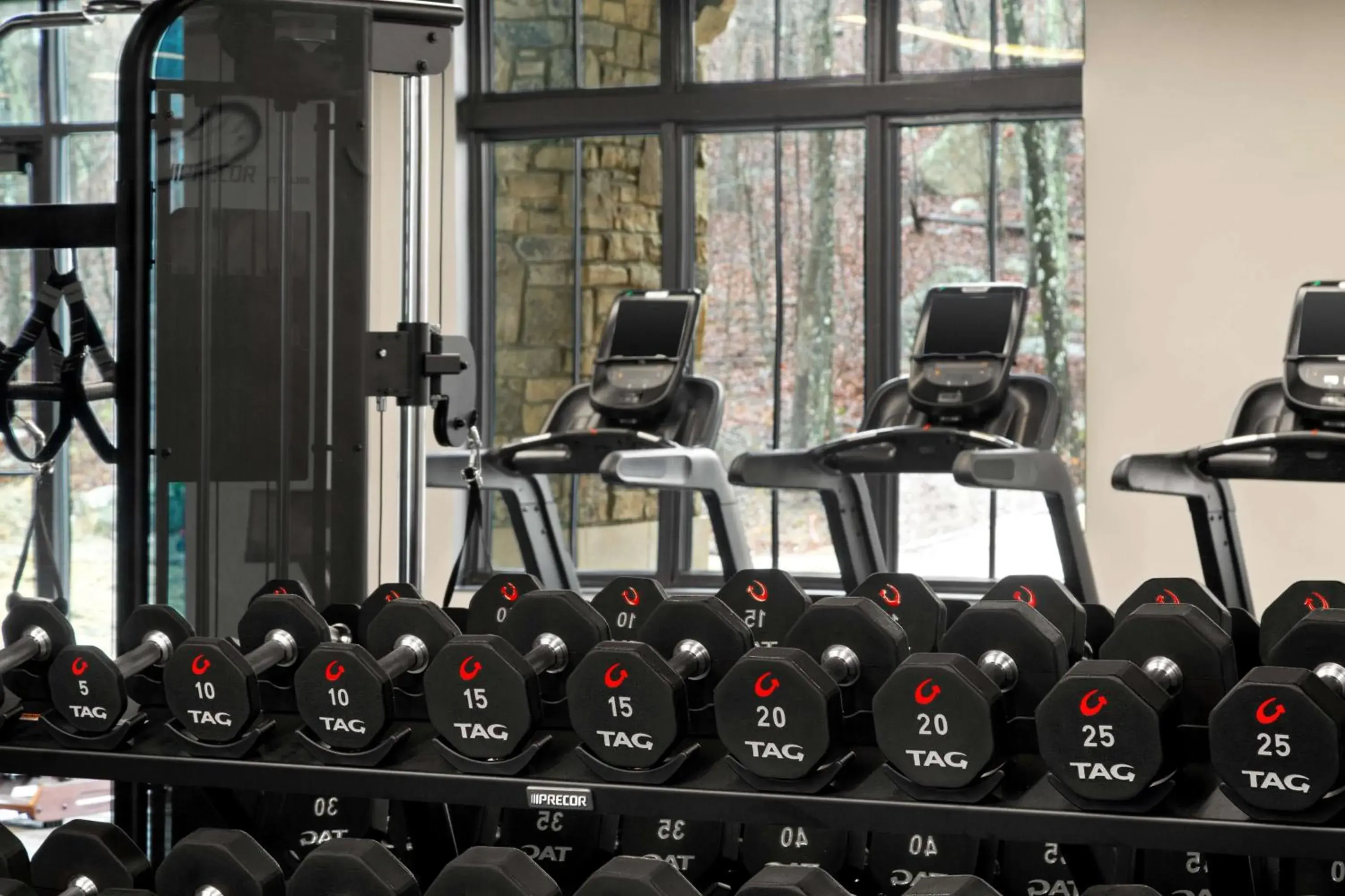 Fitness centre/facilities in Cloudland at McLemore Resort Lookout Mountain, Curio by Hilton Fitness centre/facilities in Cloudland at McLemore Resort Lookout Mountain, Curio by Hilton
