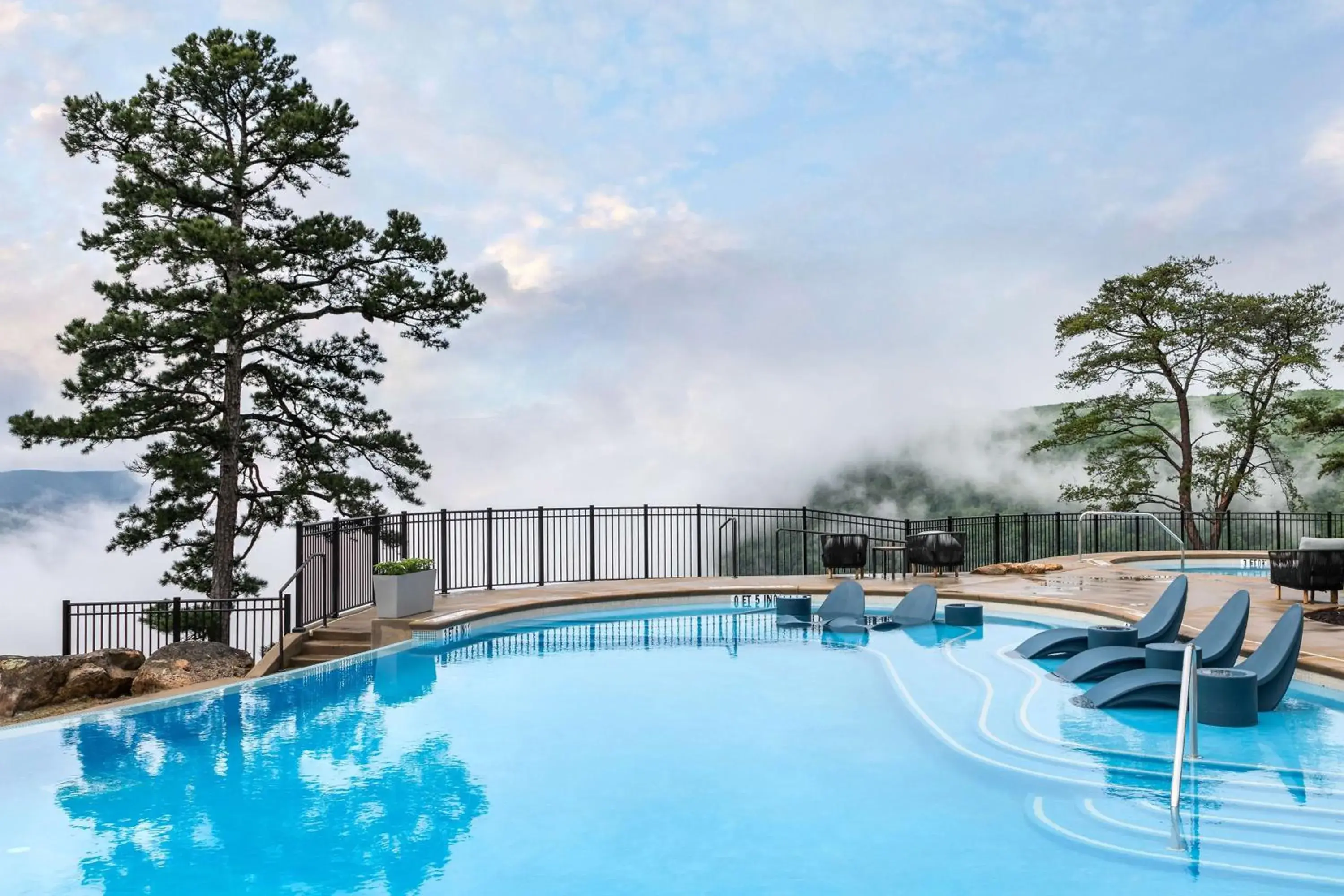 Pool view in Cloudland at McLemore Resort Lookout Mountain, Curio by Hilton Pool view in Cloudland at McLemore Resort Lookout Mountain, Curio by Hilton