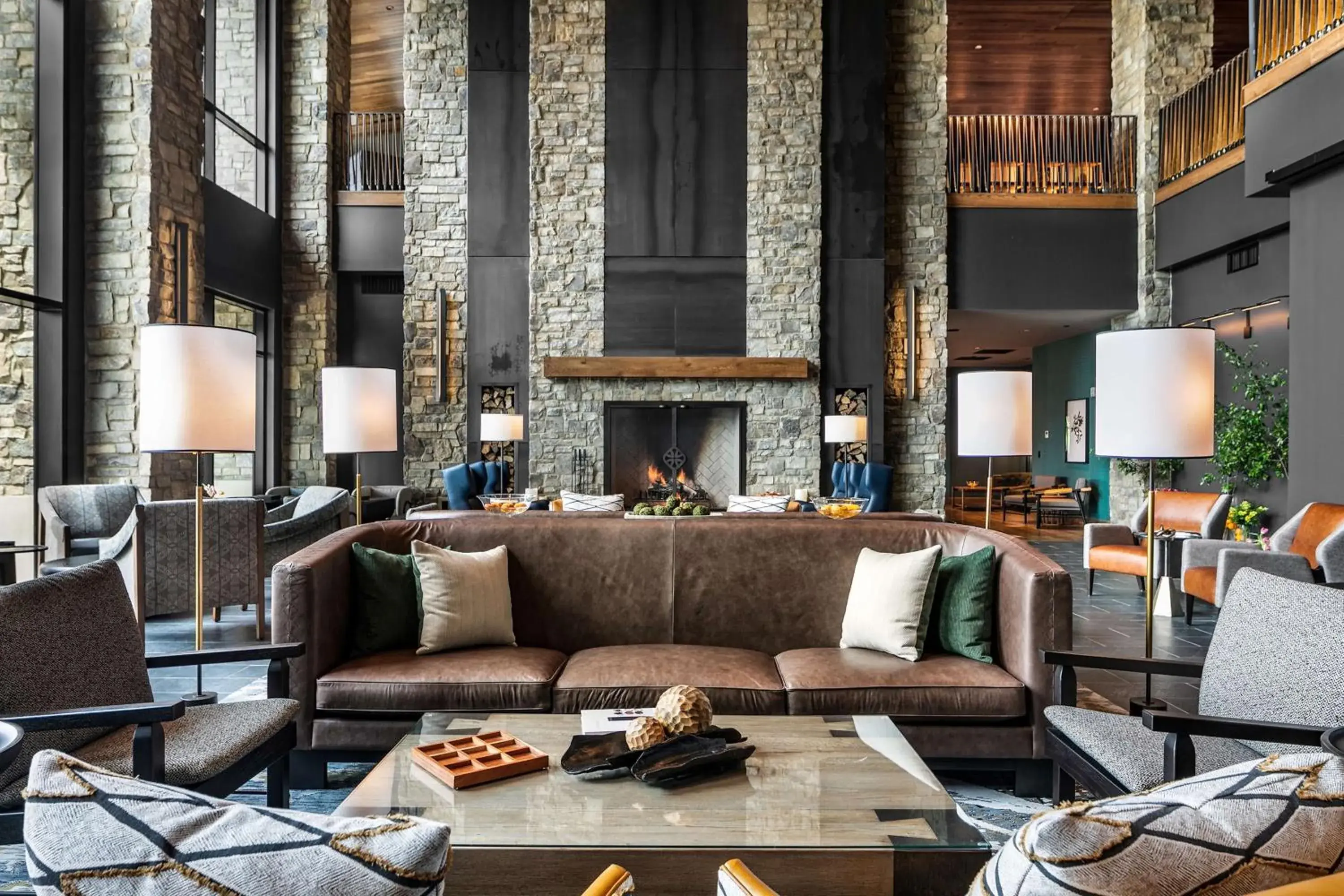 Lobby or reception in Cloudland at McLemore Resort Lookout Mountain, Curio by Hilton Lobby or reception in Cloudland at McLemore Resort Lookout Mountain, Curio by Hilton