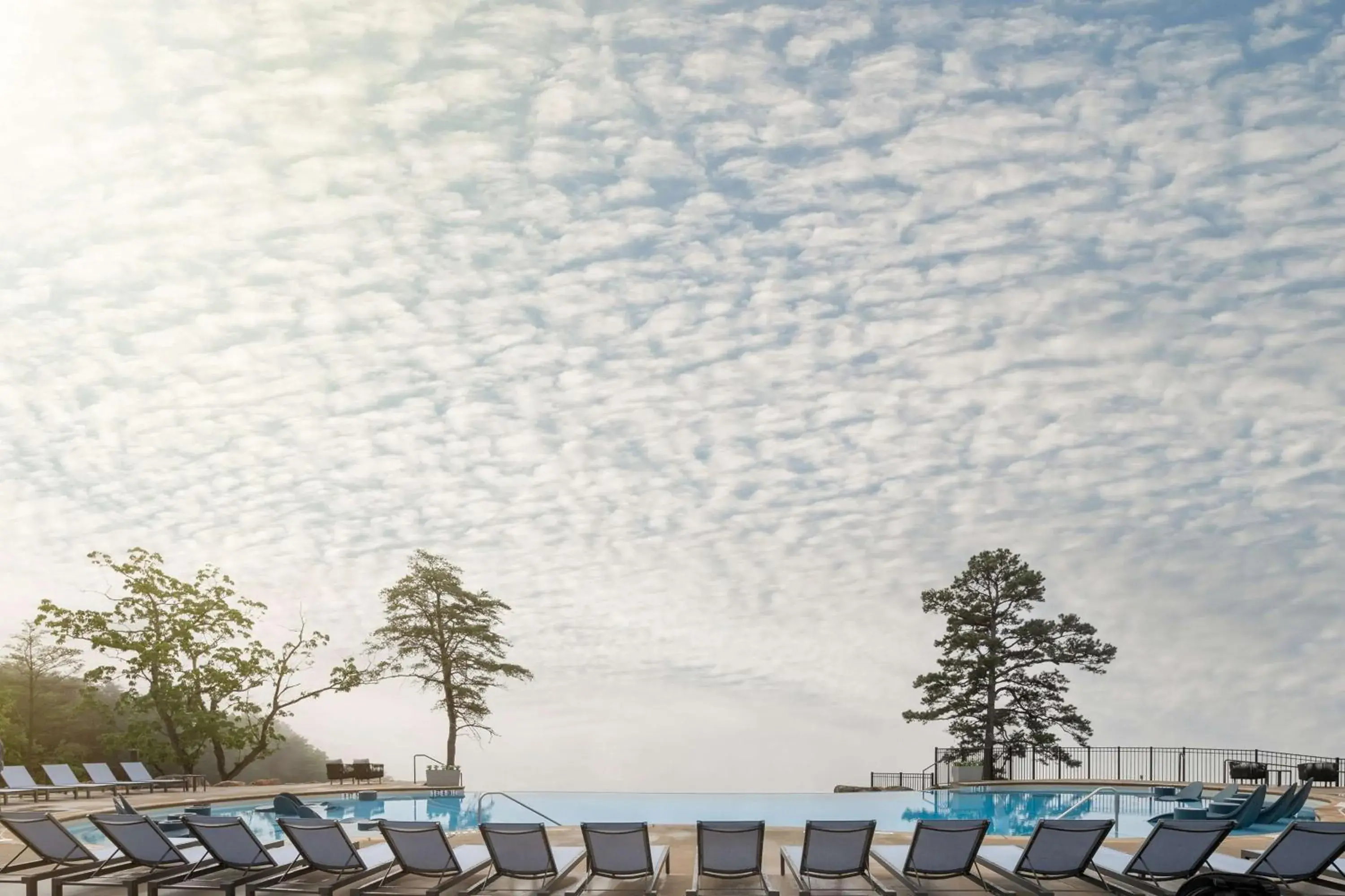 Pool view in Cloudland at McLemore Resort Lookout Mountain, Curio by Hilton Pool view in Cloudland at McLemore Resort Lookout Mountain, Curio by Hilton
