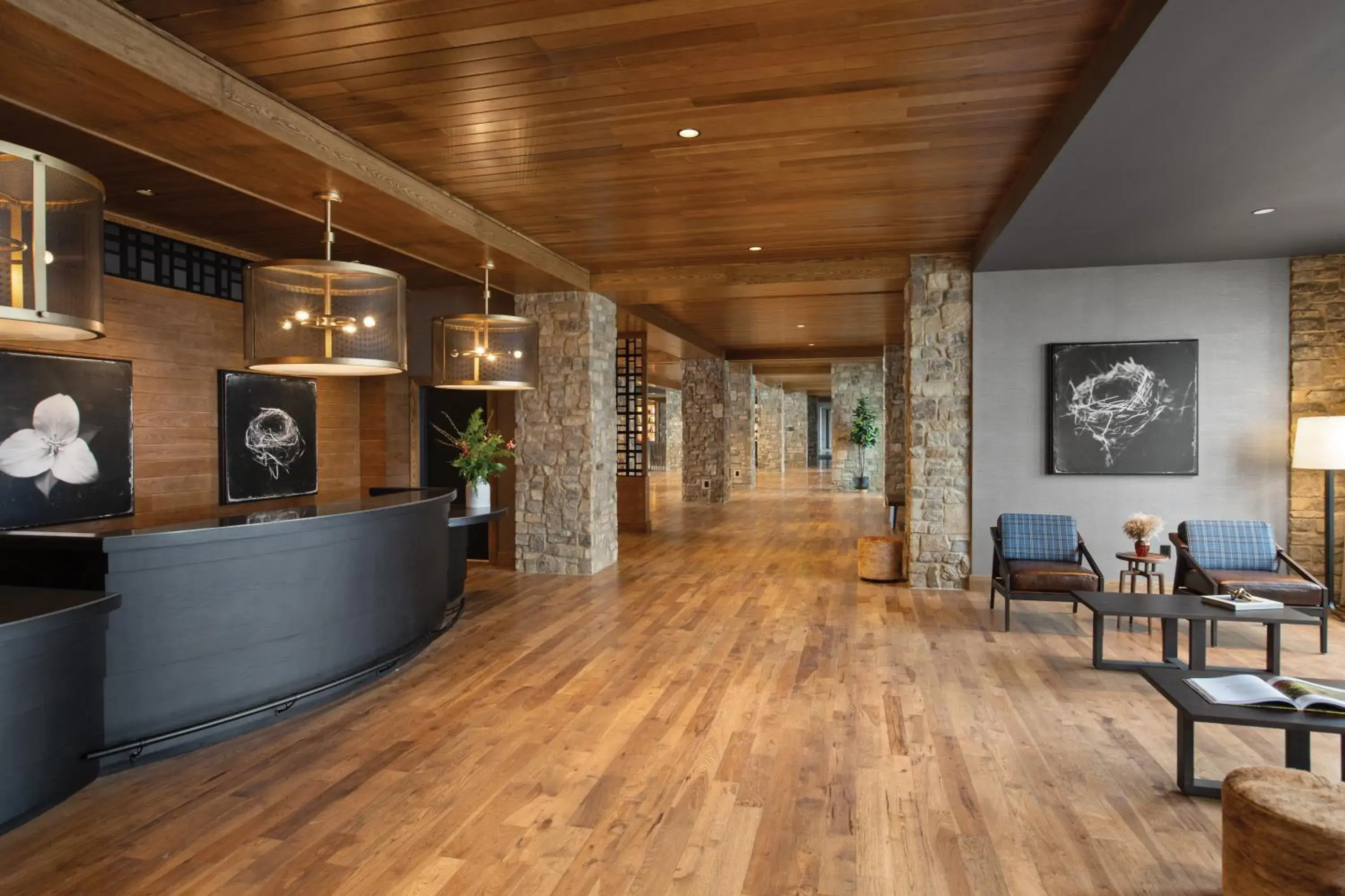 Lobby or reception in Cloudland at McLemore Resort Lookout Mountain, Curio by Hilton Lobby or reception in Cloudland at McLemore Resort Lookout Mountain, Curio by Hilton