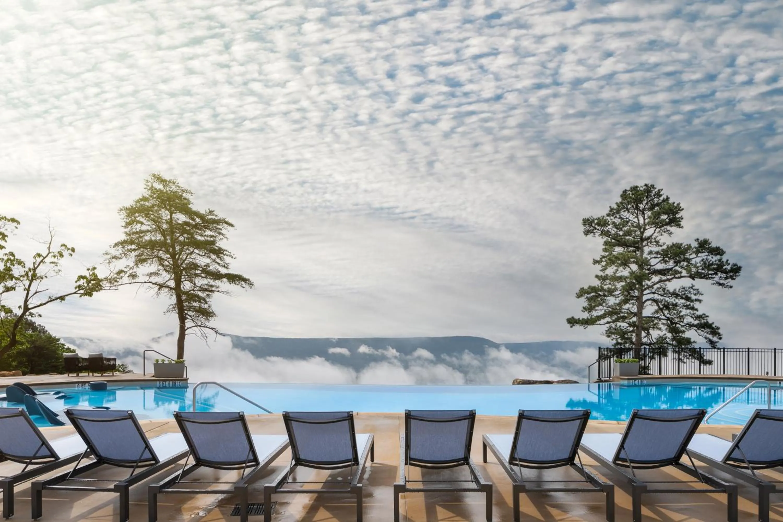 Swimming pool in Cloudland at McLemore Resort Lookout Mountain, Curio by Hilton