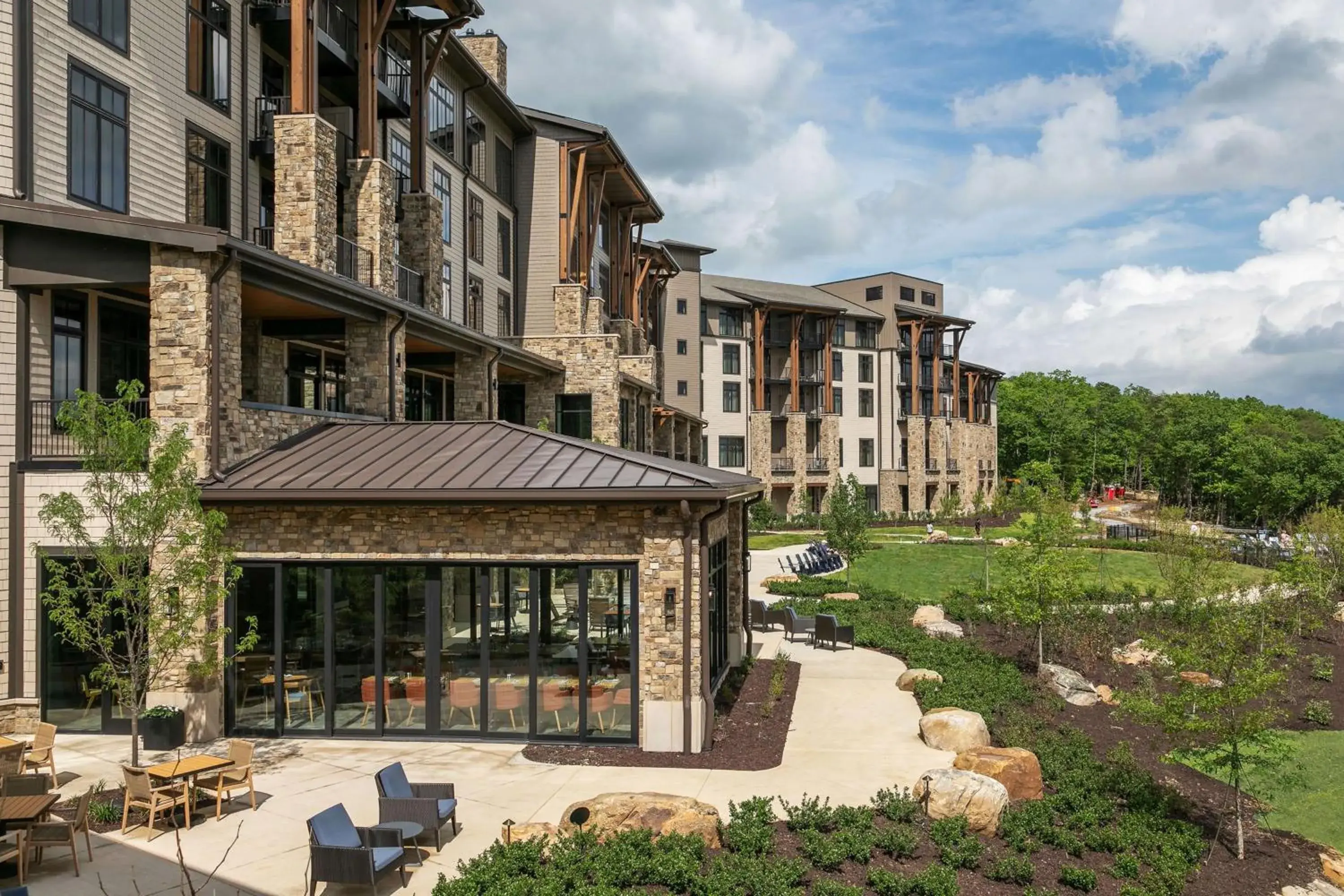 Property building in Cloudland at McLemore Resort Lookout Mountain, Curio by Hilton Property building in Cloudland at McLemore Resort Lookout Mountain, Curio by Hilton