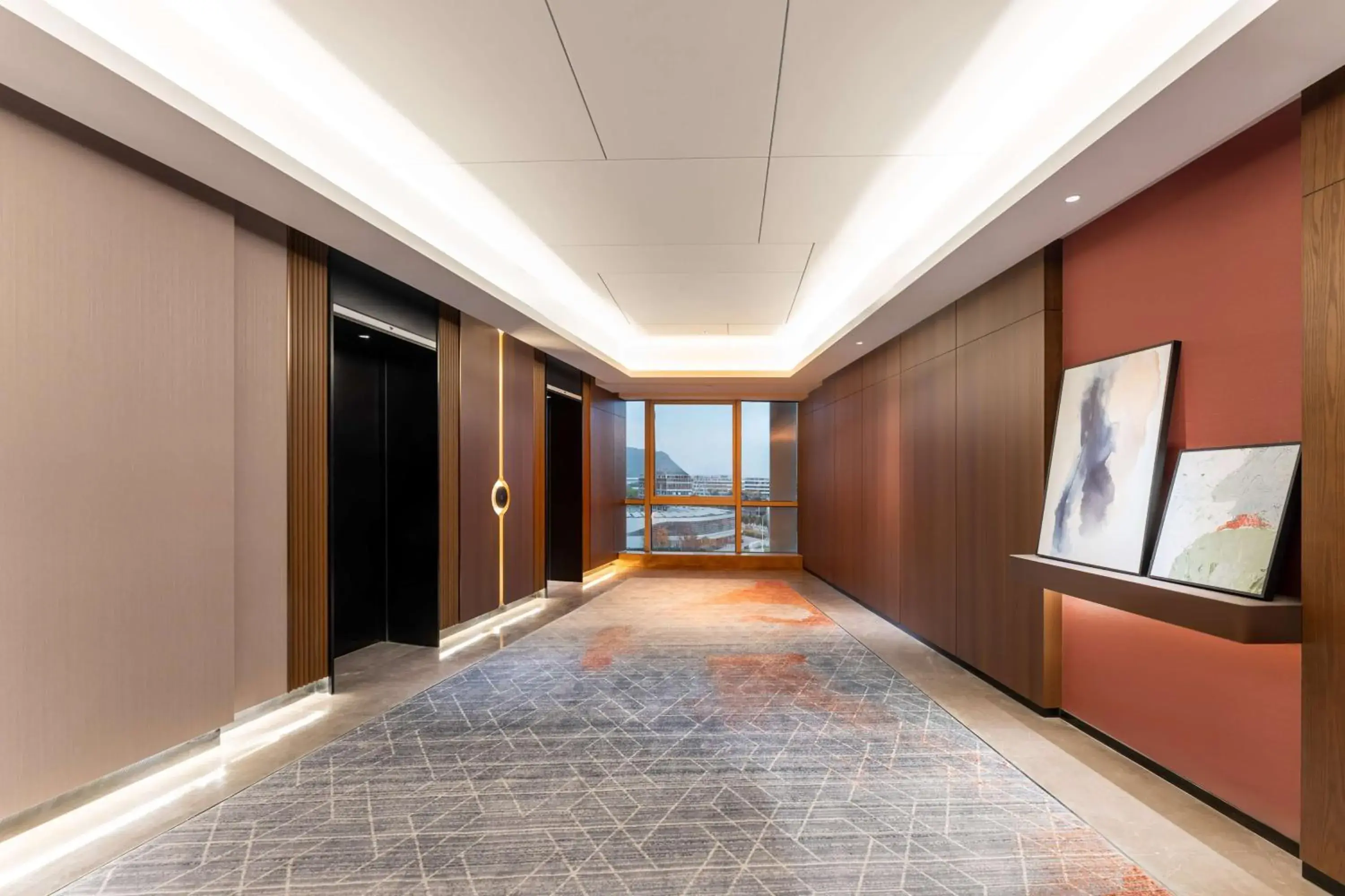 Lobby or reception in Hilton Garden Inn Huzhou High-Speed Railway Station Lobby or reception in Hilton Garden Inn Huzhou High-Speed Railway Station