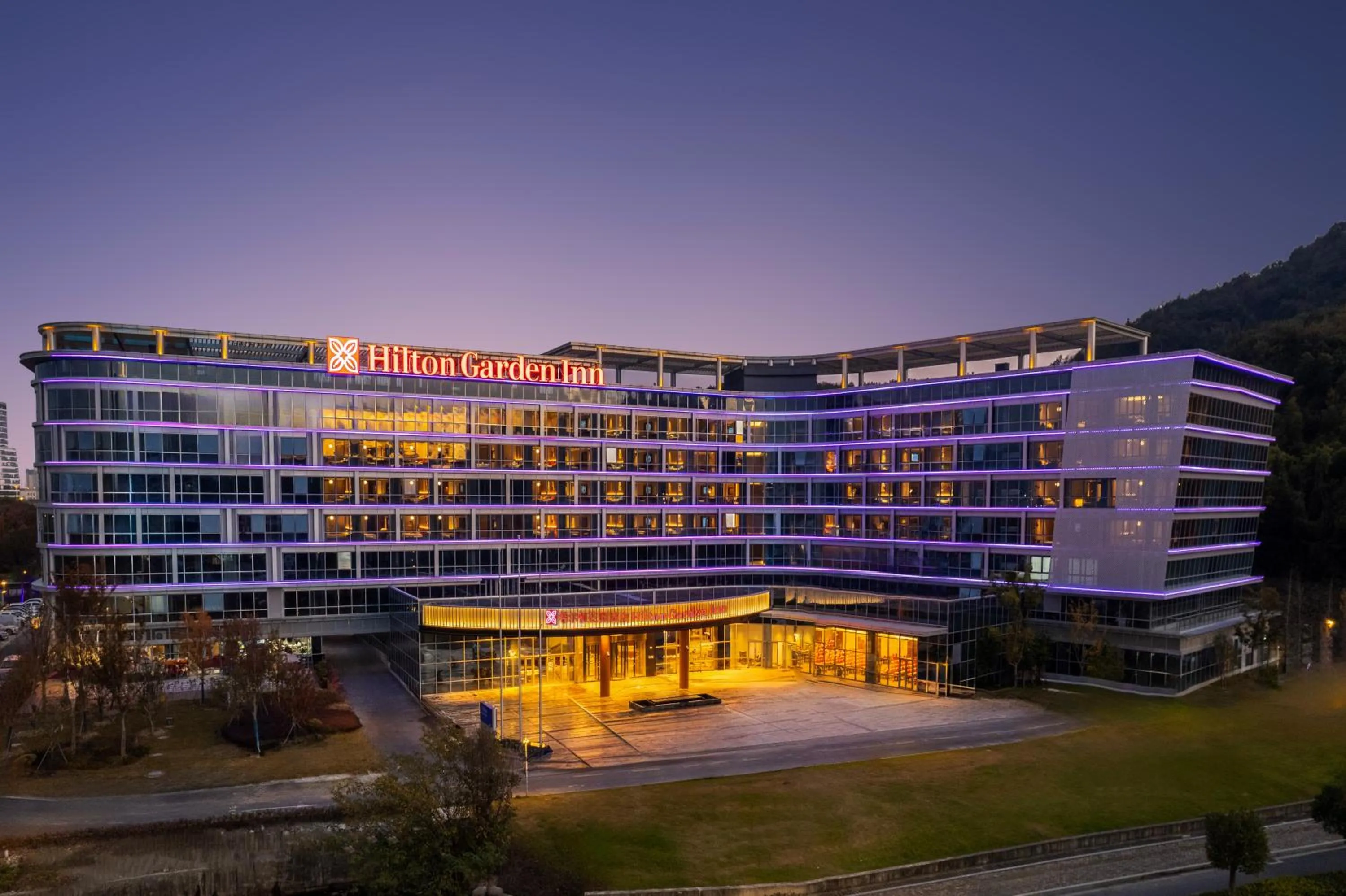 Property building in Hilton Garden Inn Huzhou High-Speed Railway Station