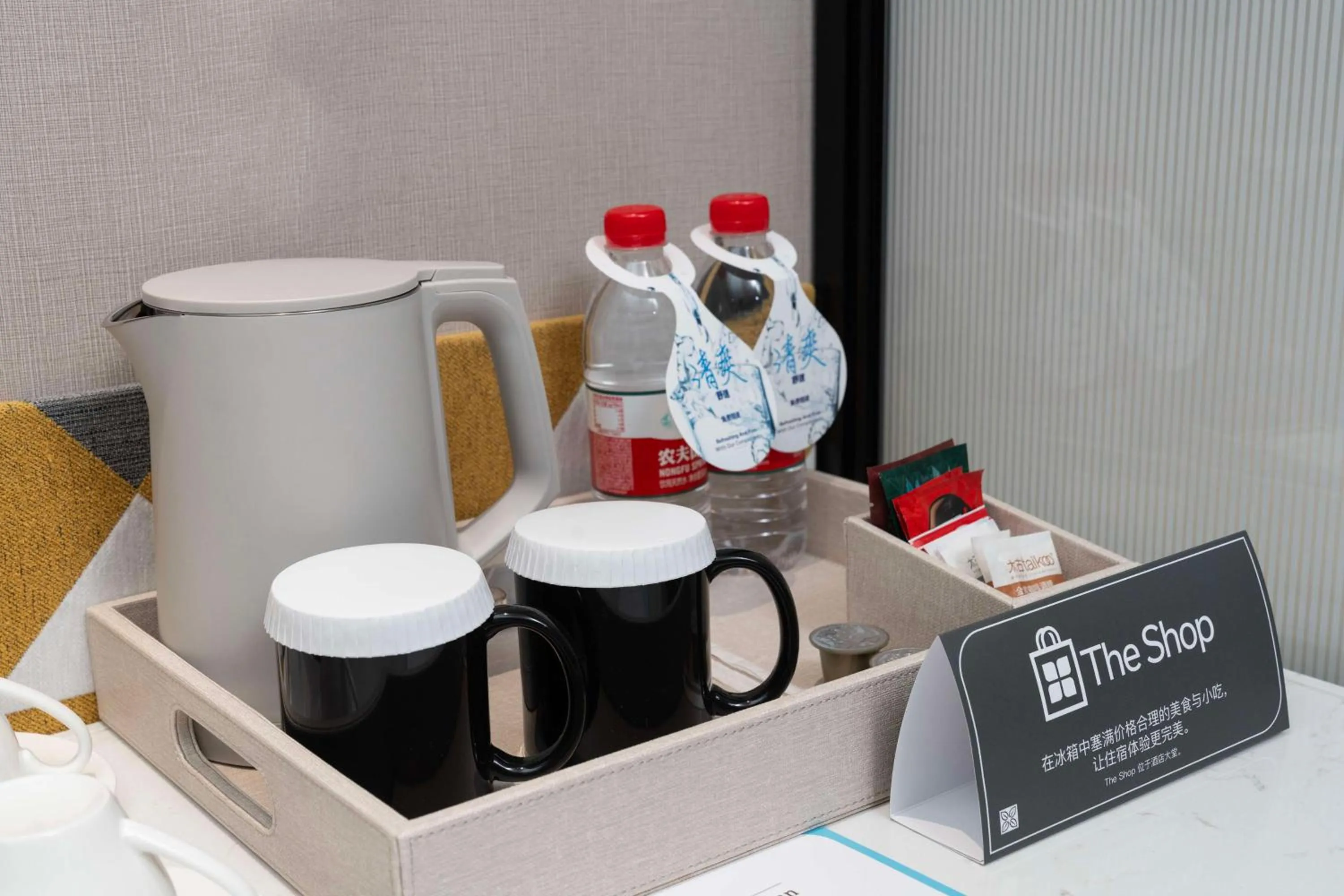 Photo of the whole room in Hilton Garden Inn Huzhou High-Speed Railway Station