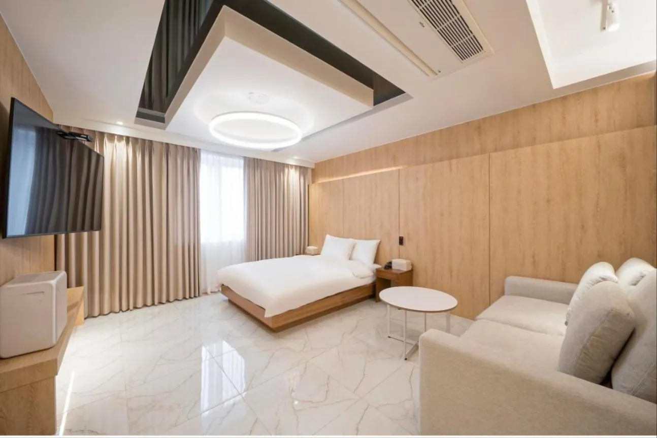 Bed in BrownDot Hotel Bong-Duk