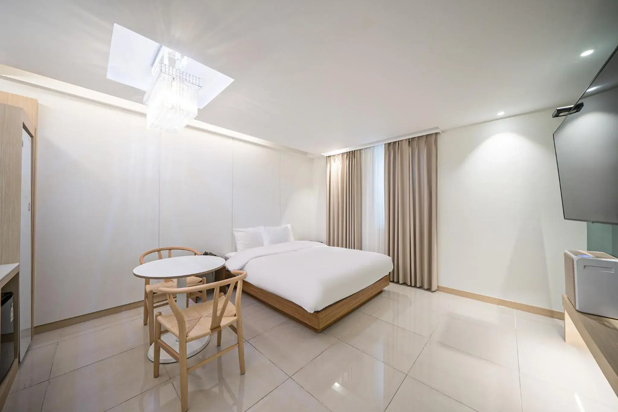 Bed in BrownDot Hotel Bong-Duk Bed in BrownDot Hotel Bong-Duk