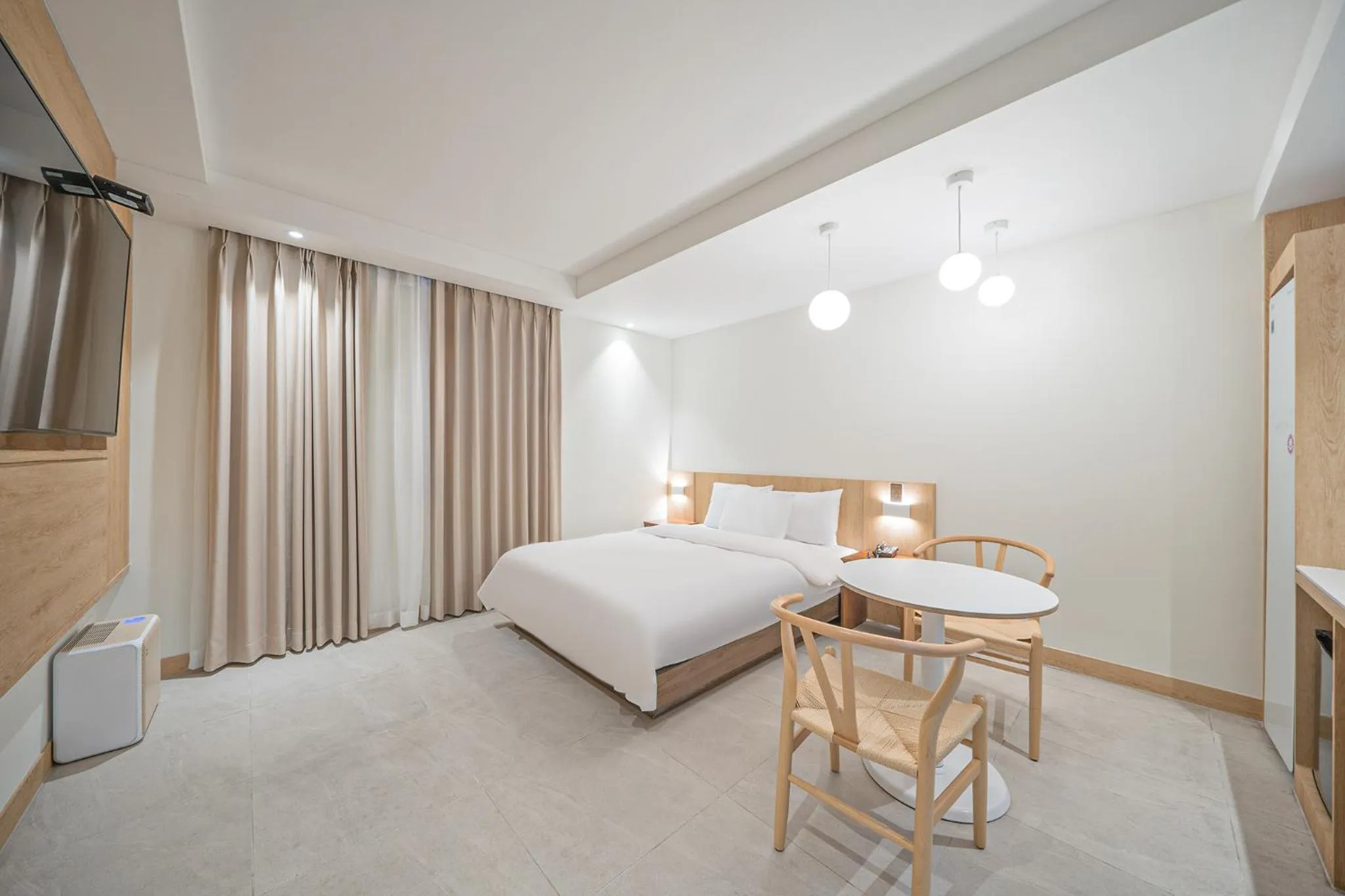 Bed in BrownDot Hotel Bong-Duk