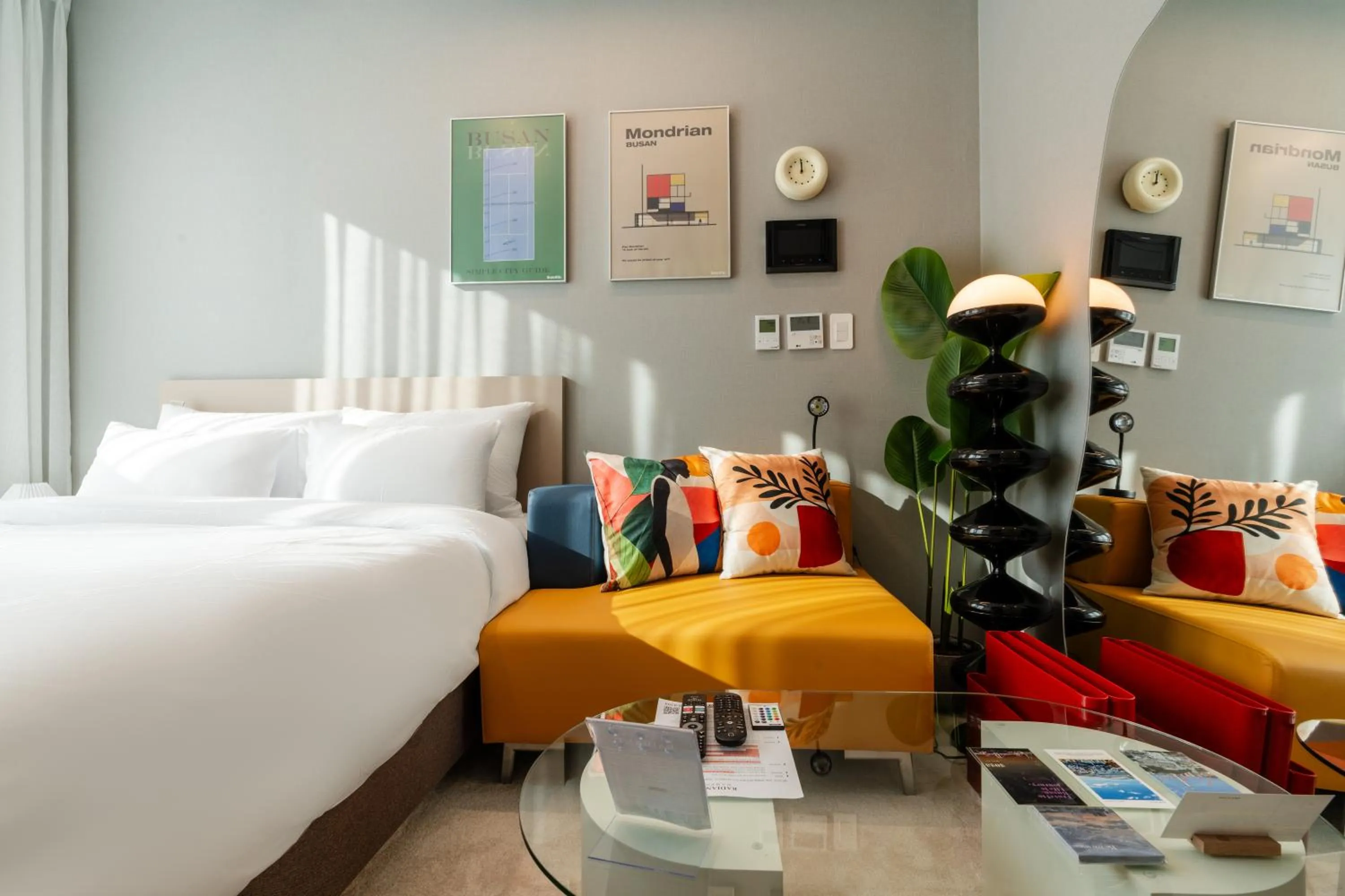 Bed in Radiant Nampo Hotel