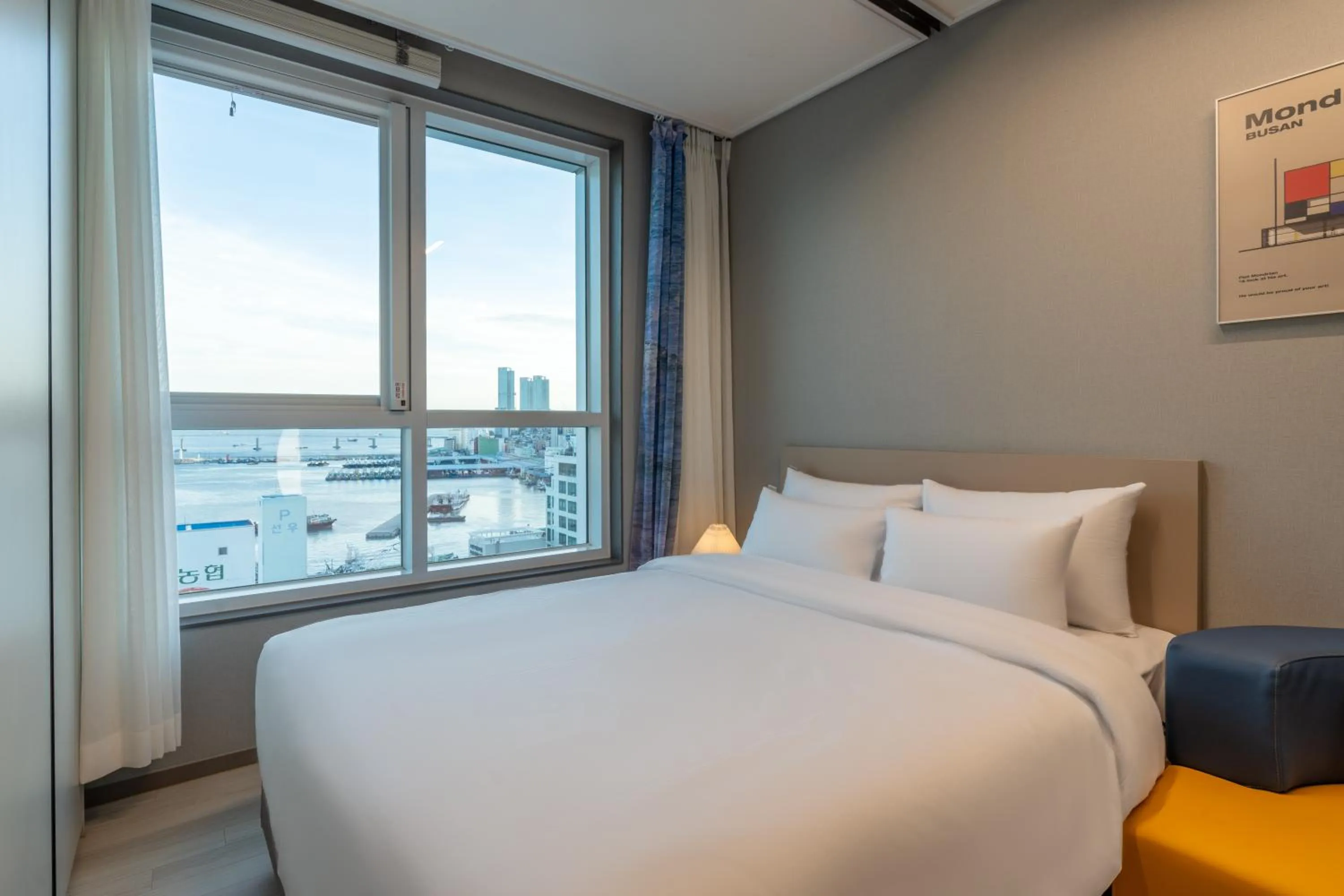 Photo of the whole room, Bed in Radiant Nampo Hotel