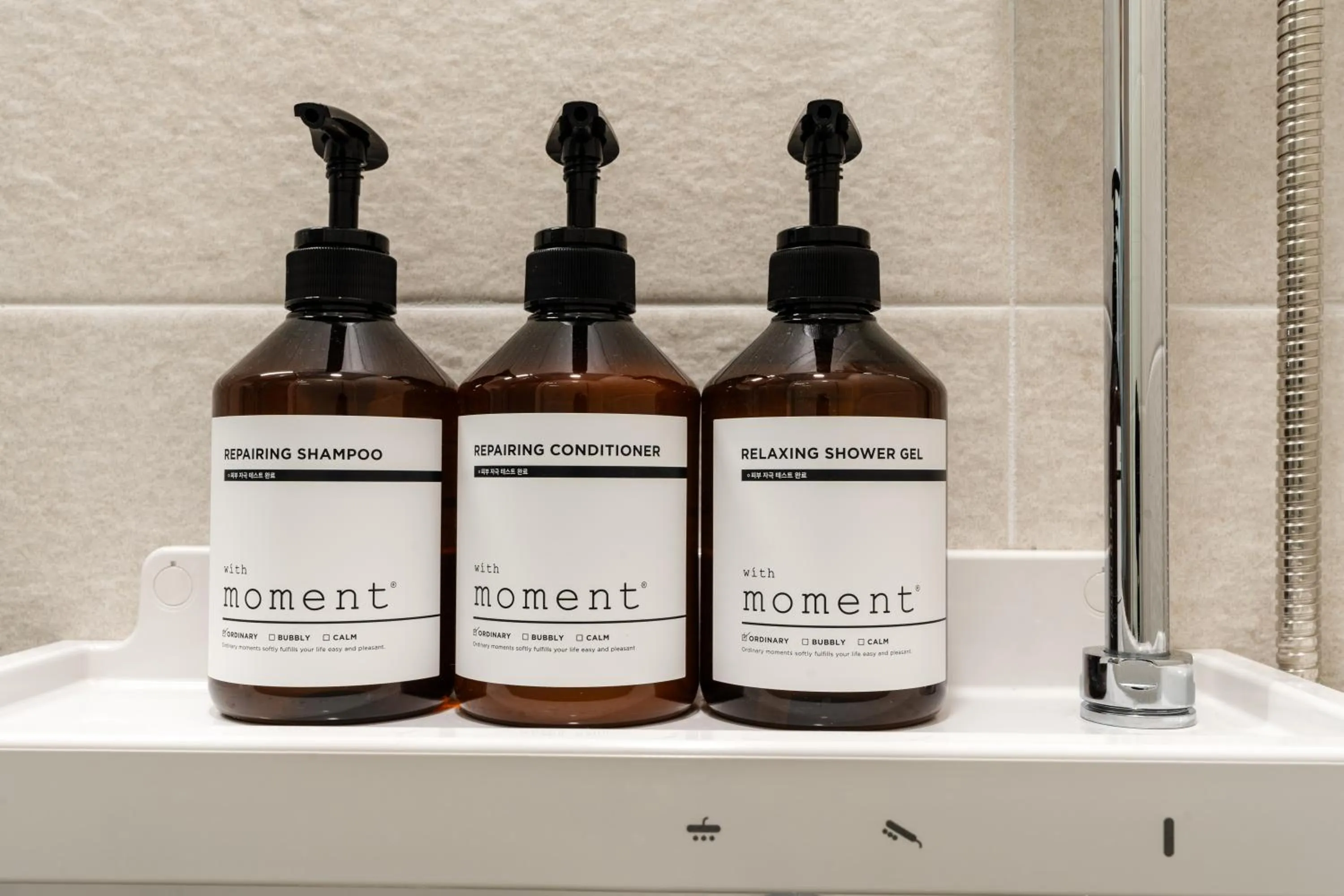 Bathroom in Radiant Nampo Hotel