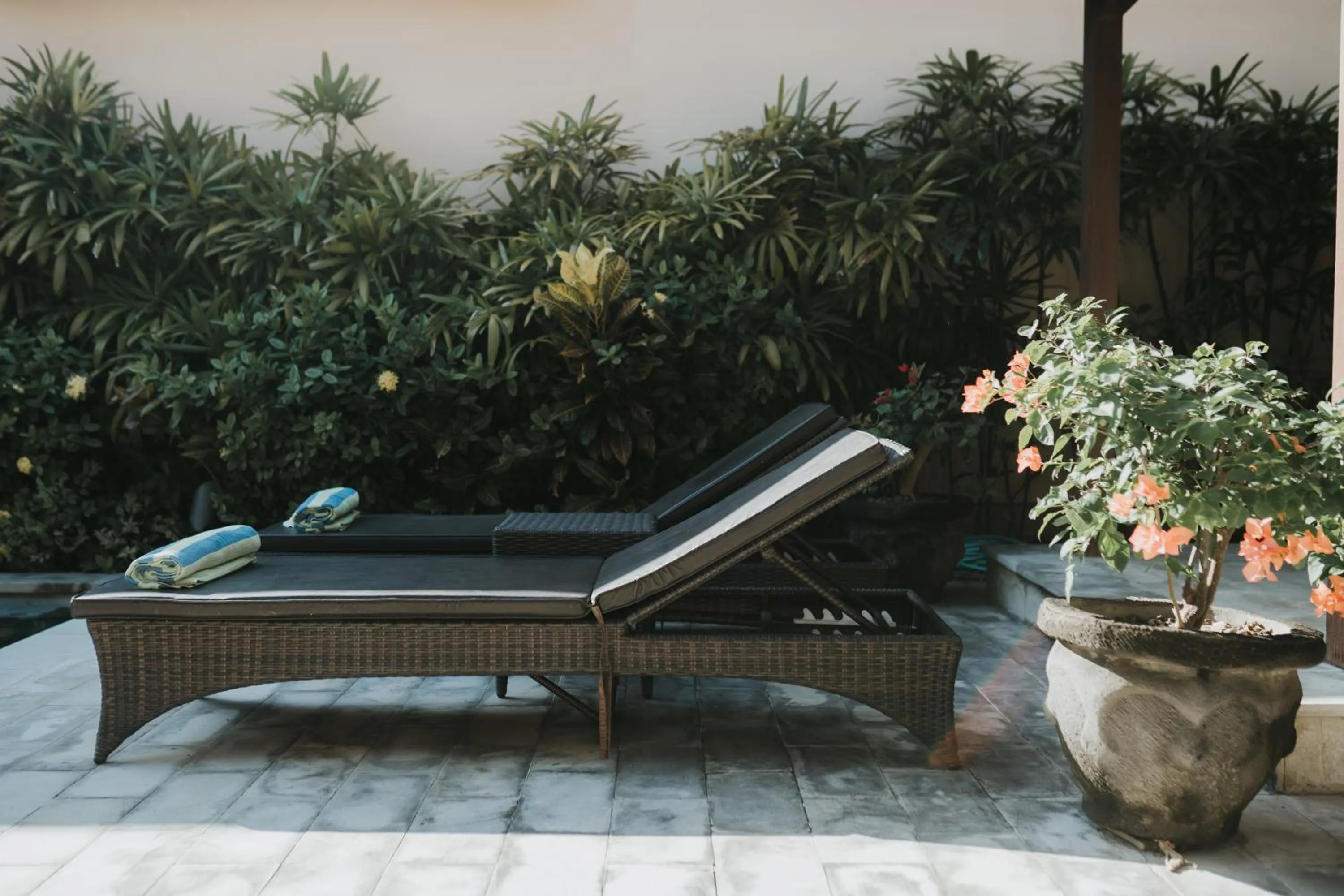 Swimming pool in ALOKA BAHARI Villas