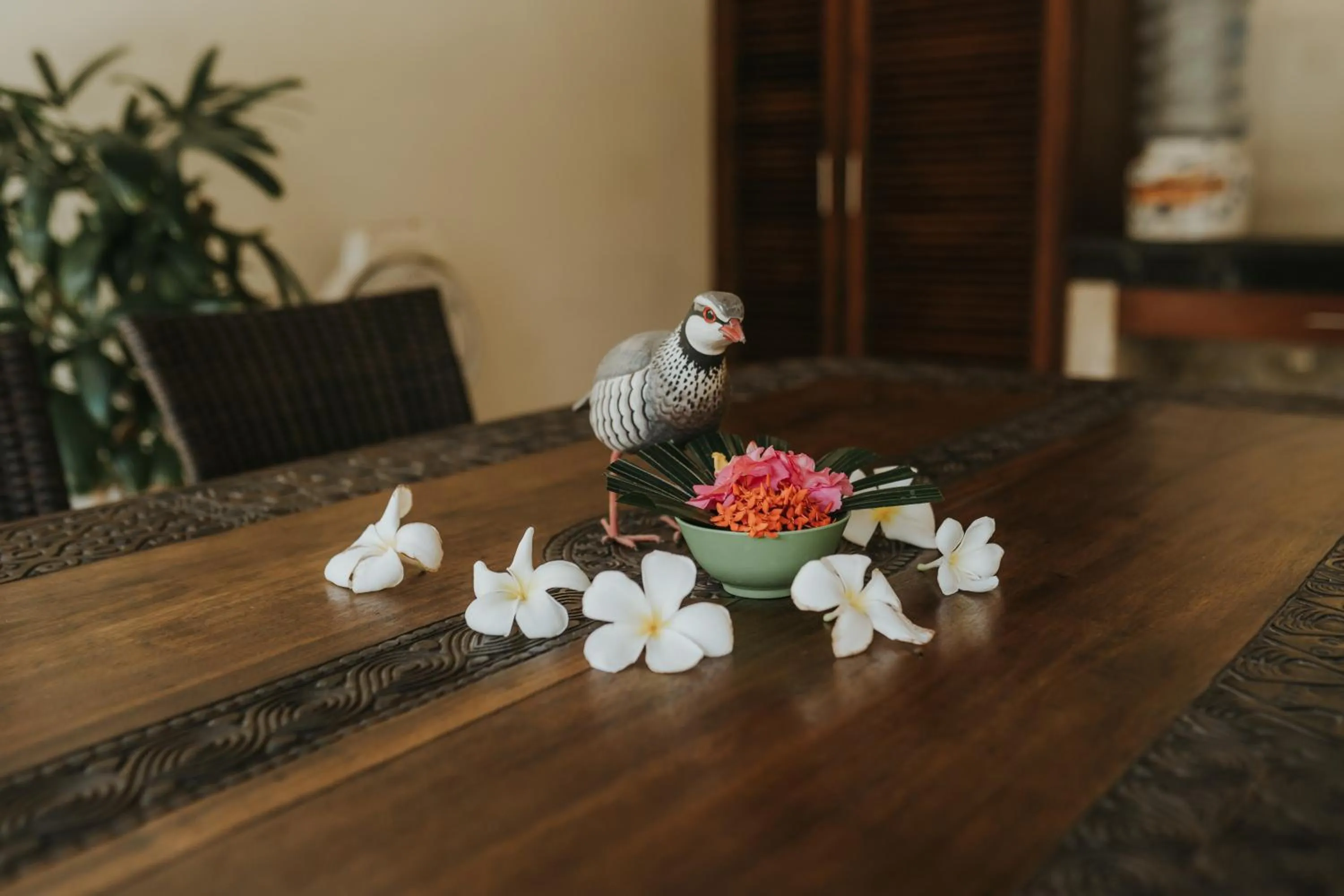 Living room in ALOKA BAHARI Villas