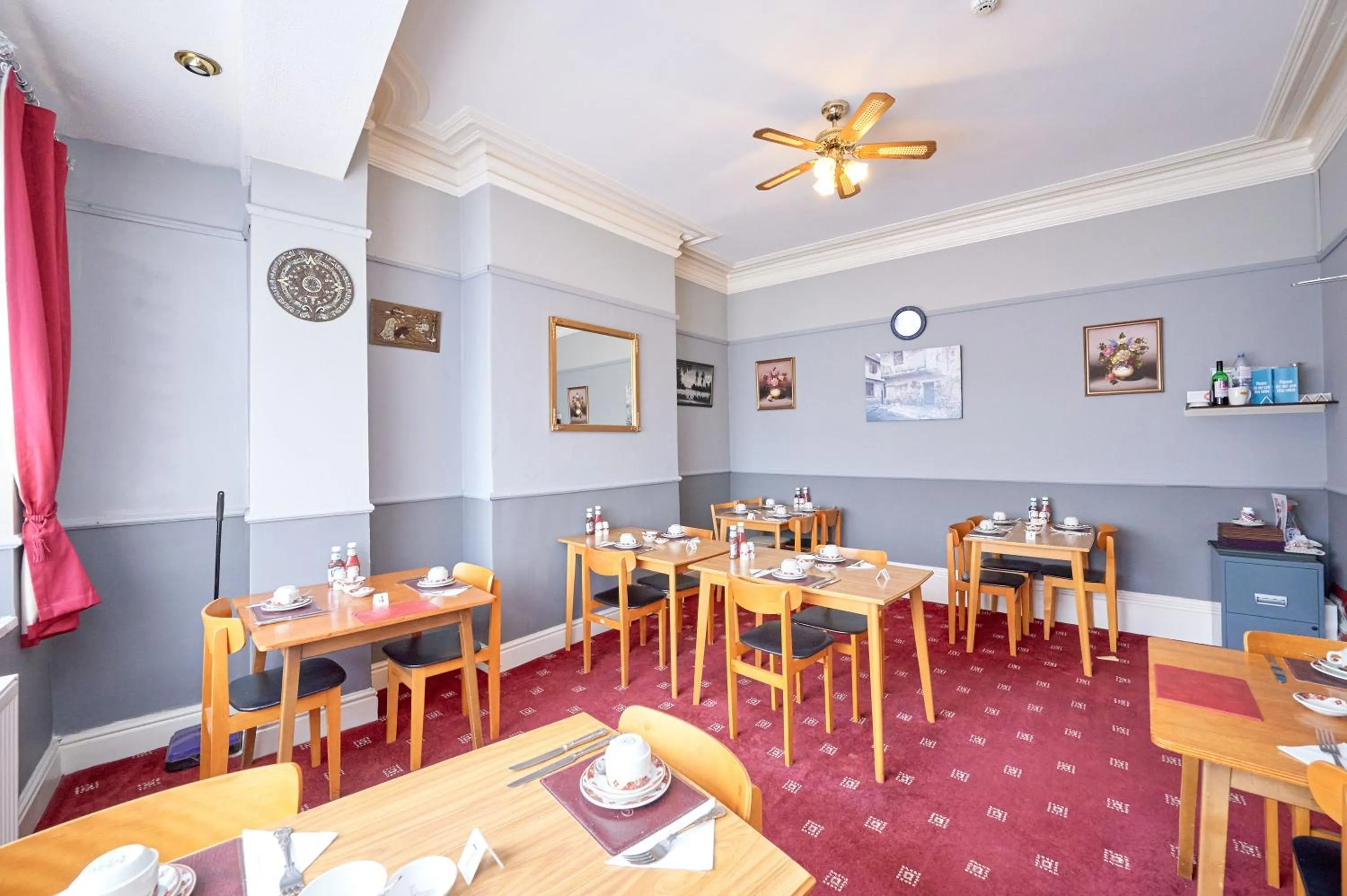Dining area in The Wilton International