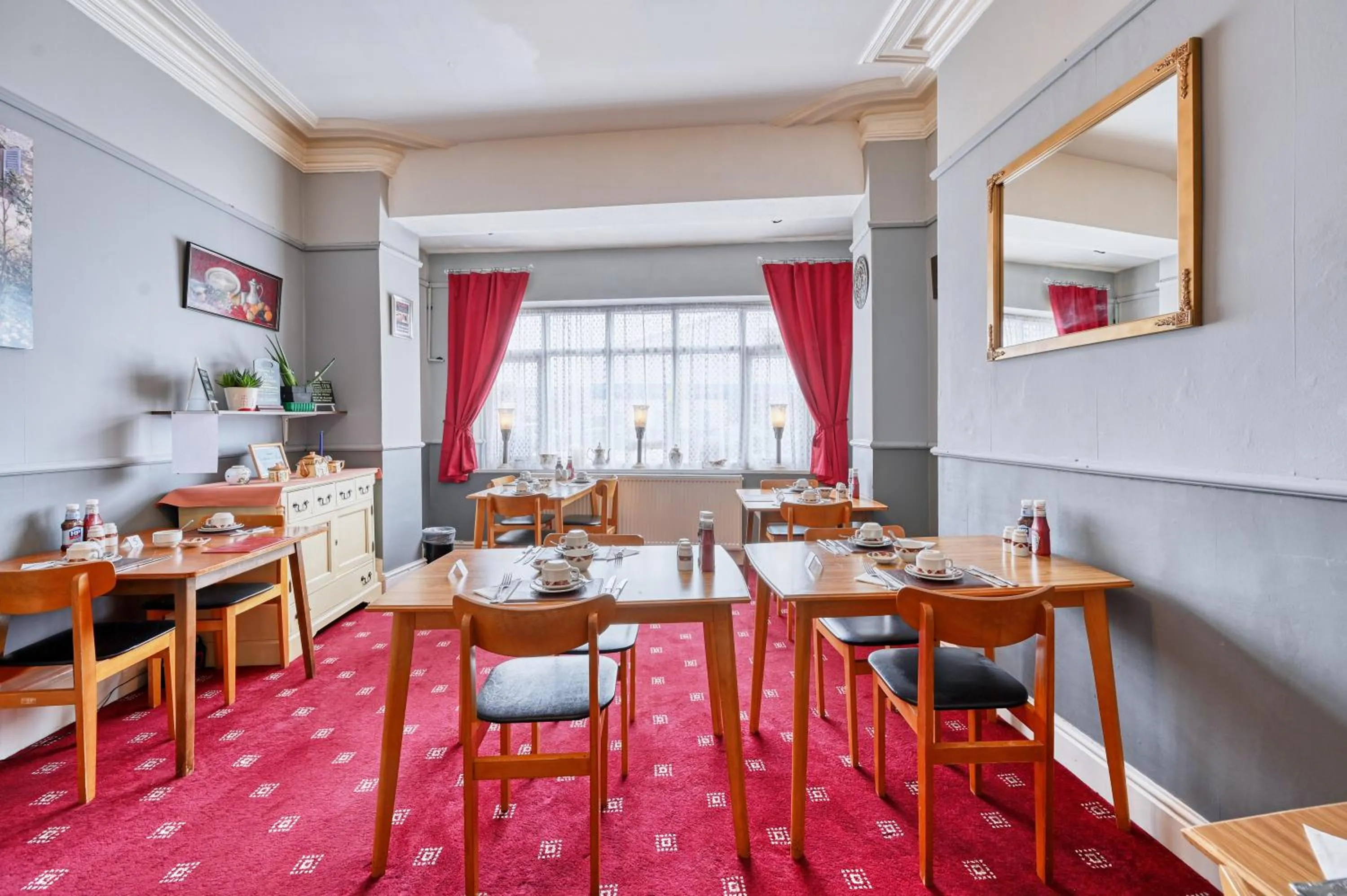 Dining area in The Wilton International