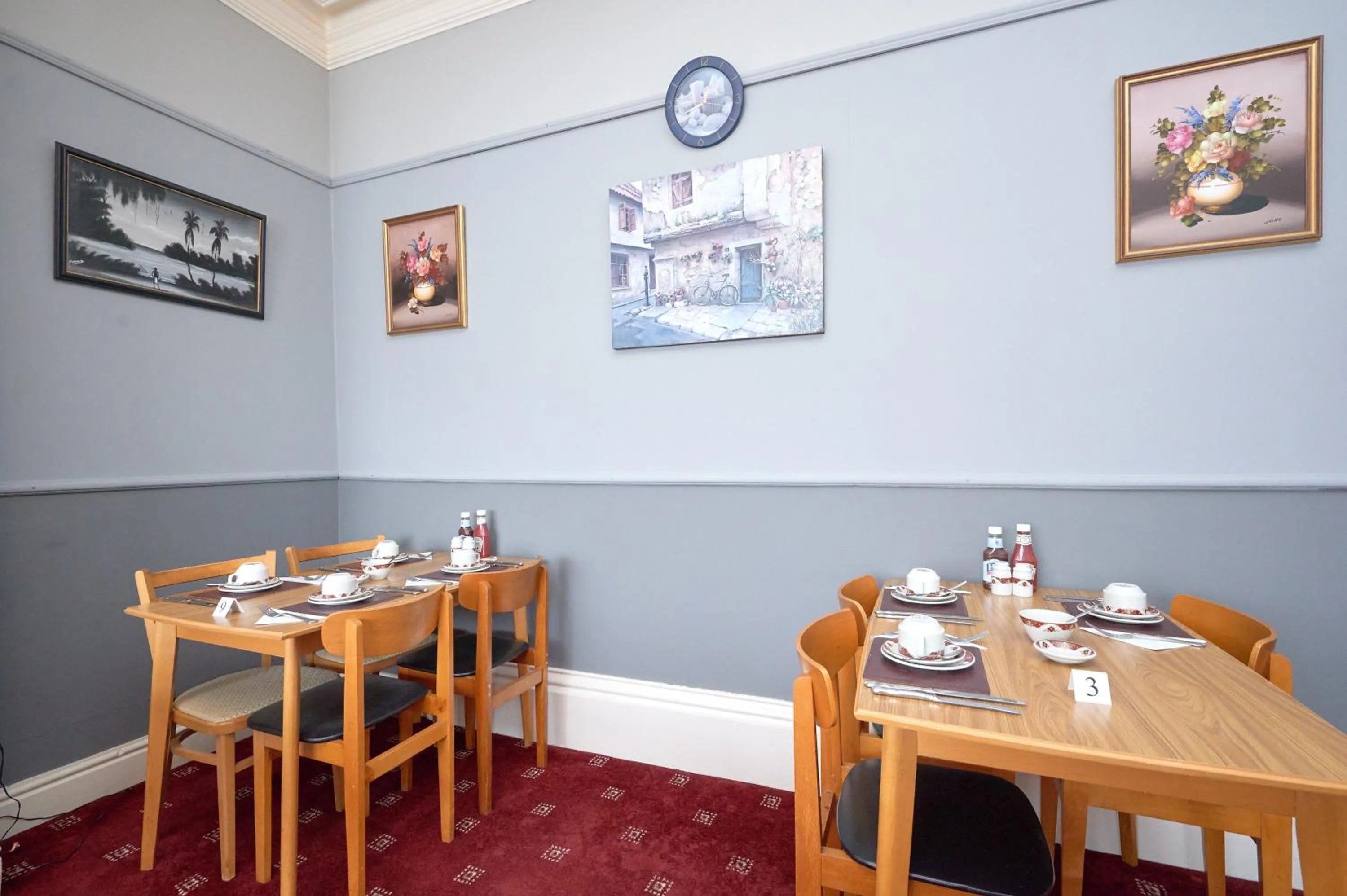 Dining area in The Wilton International