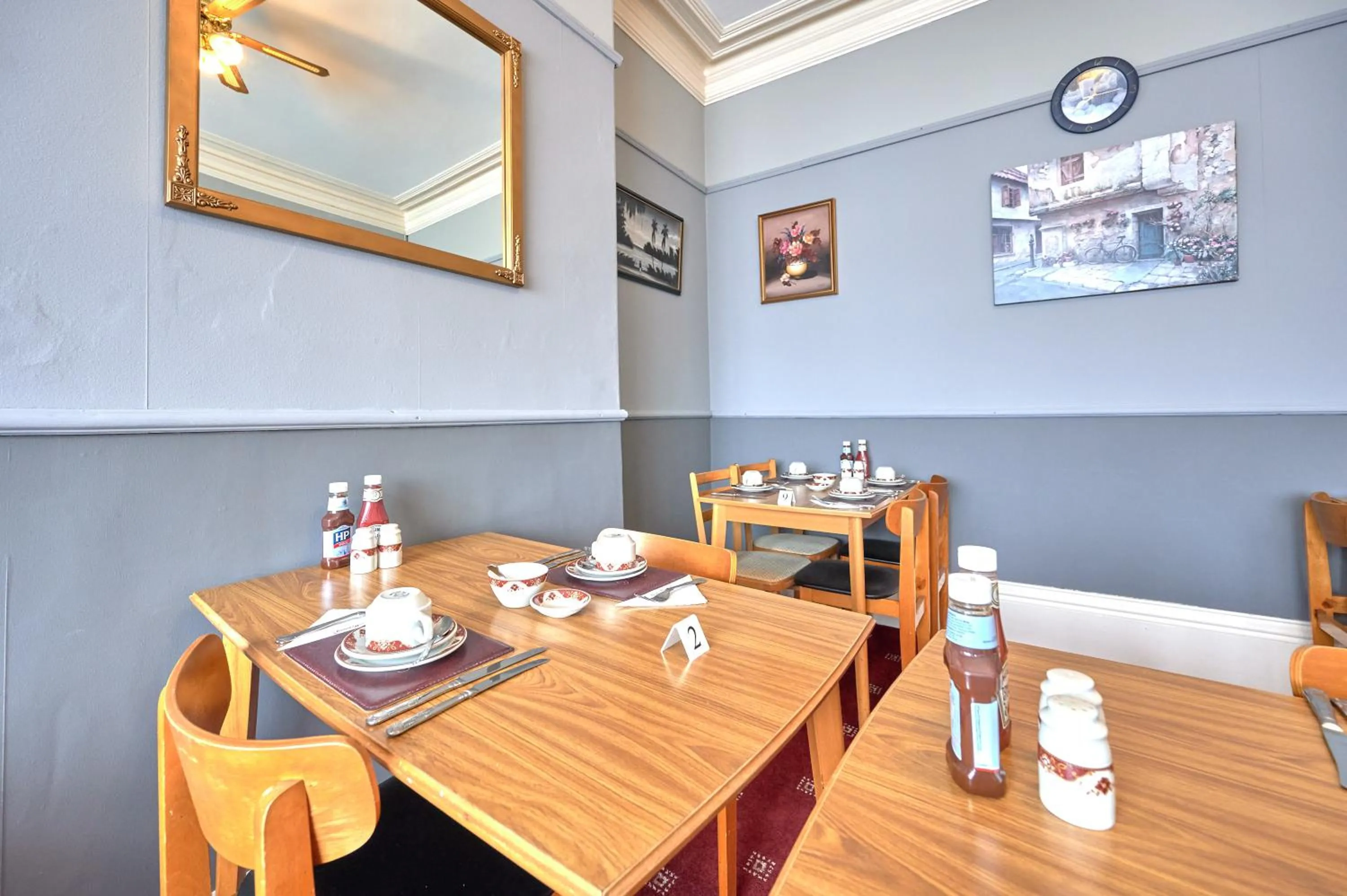 Dining area in The Wilton International