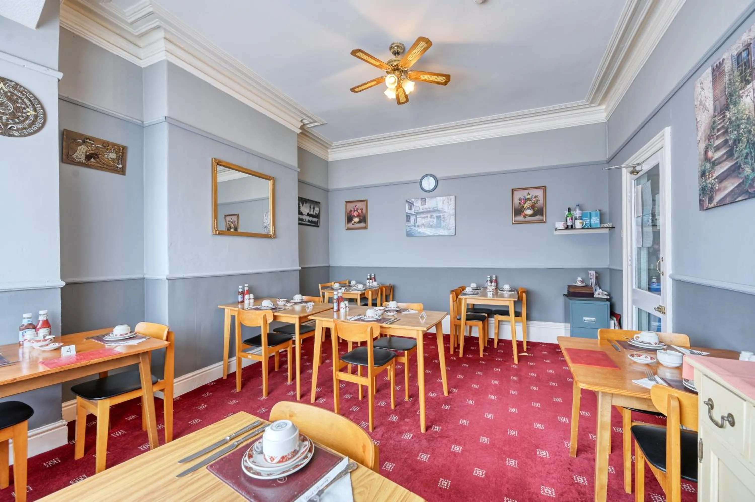 Dining area in The Wilton International