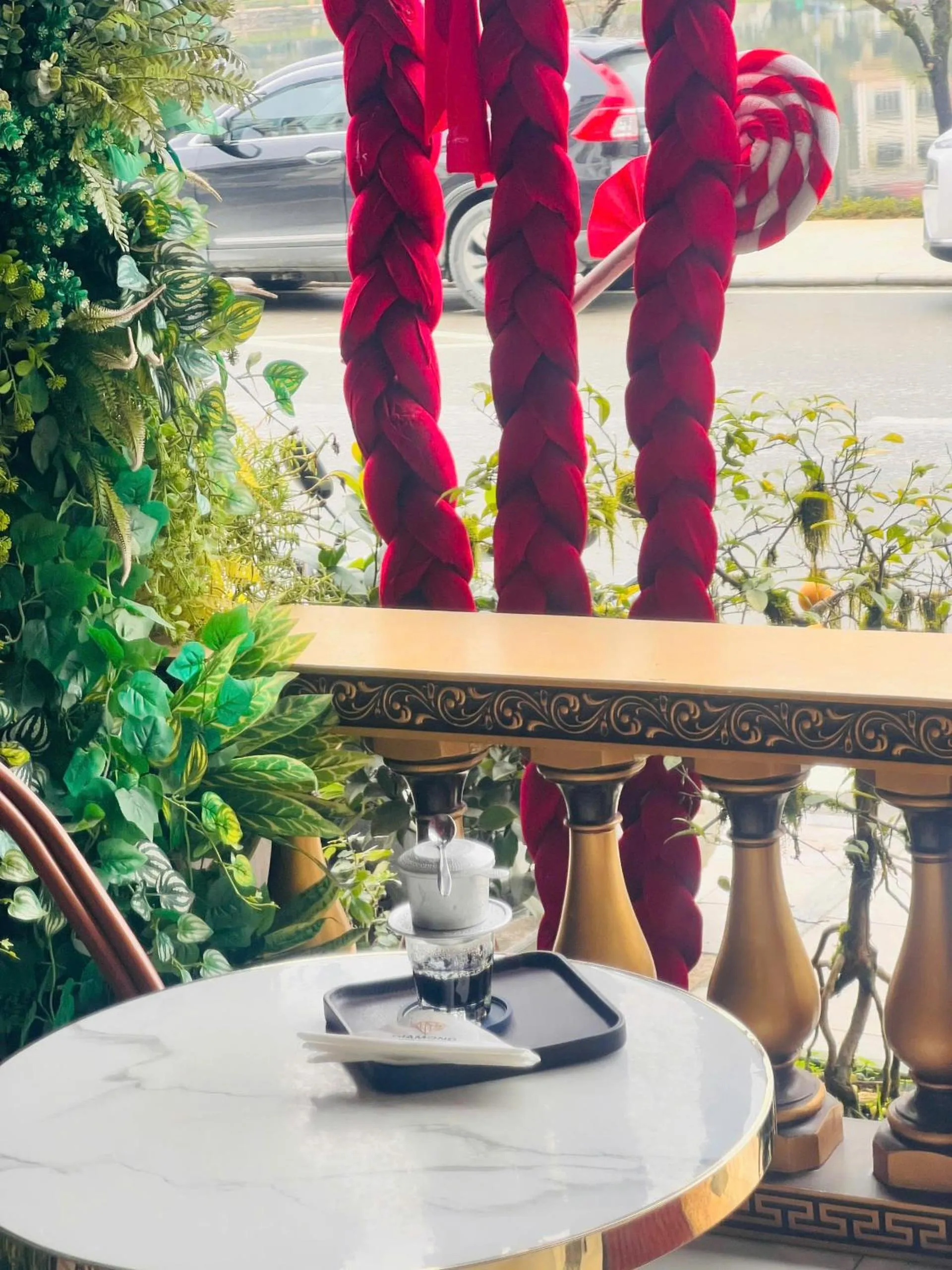 Seating area in Diamond Hotel Sapa