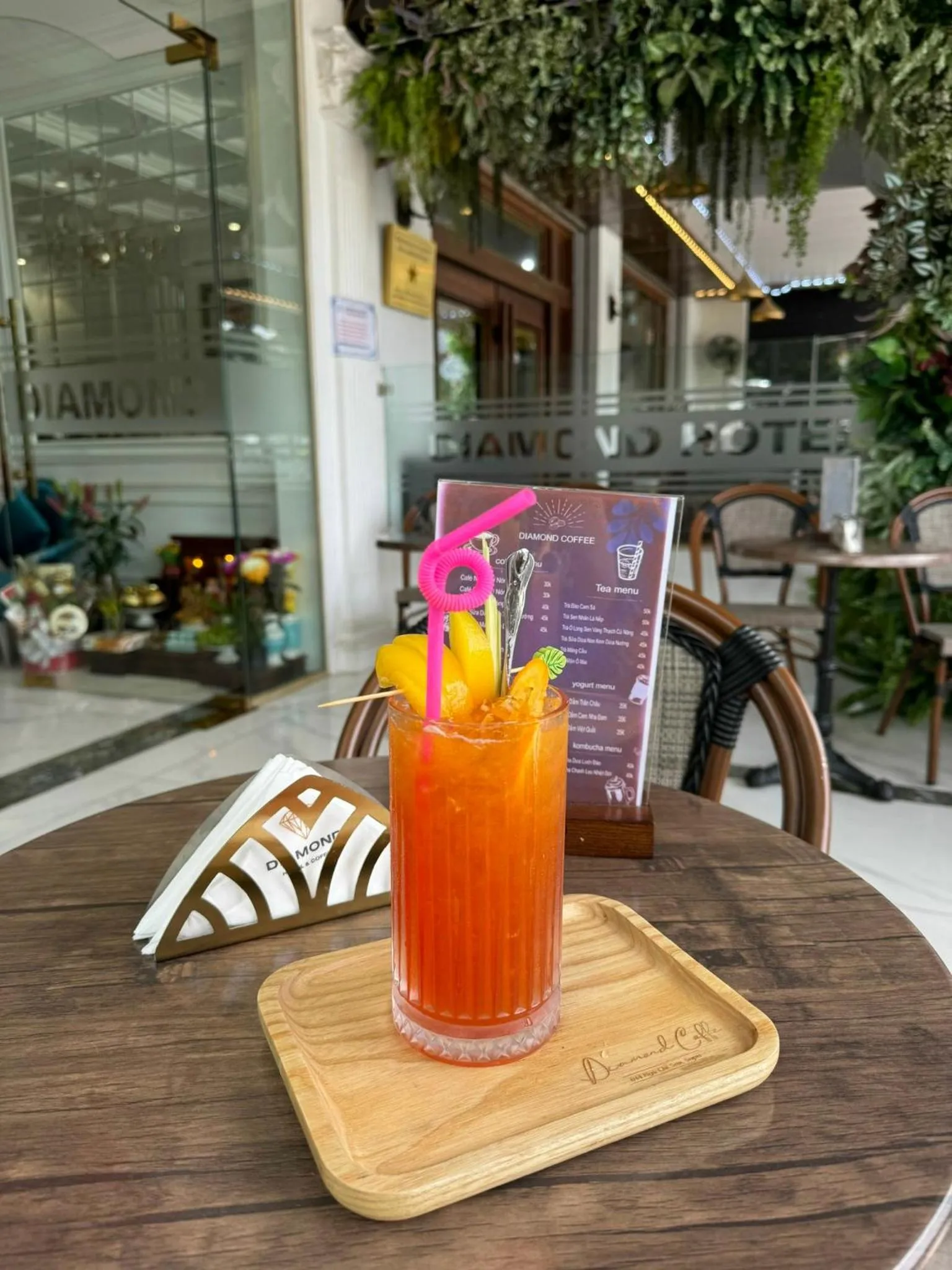 Seating area in Diamond Hotel Sapa