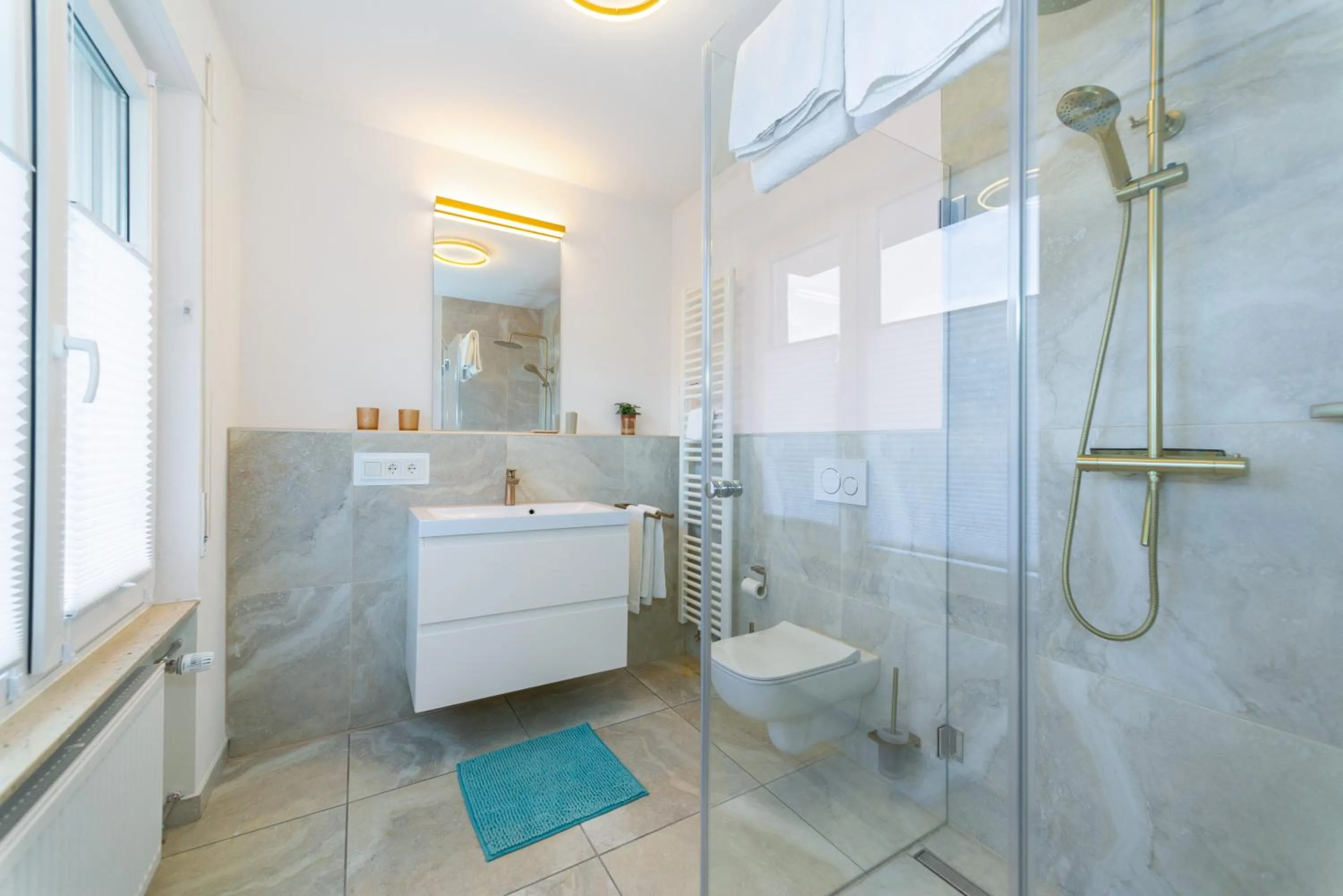 Bathroom in Livingroom Mathildenhöhe
