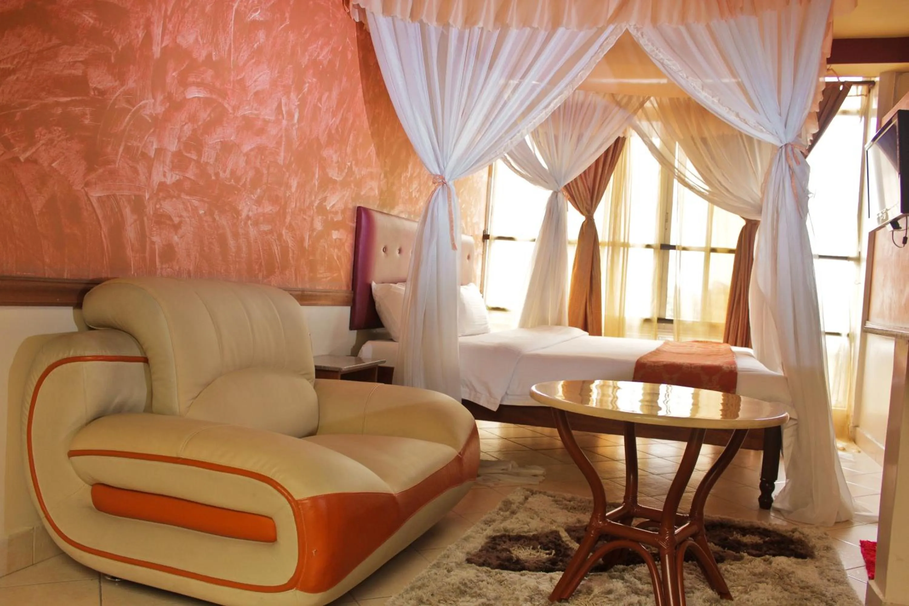 Bedroom in Pearl Palace Hotel