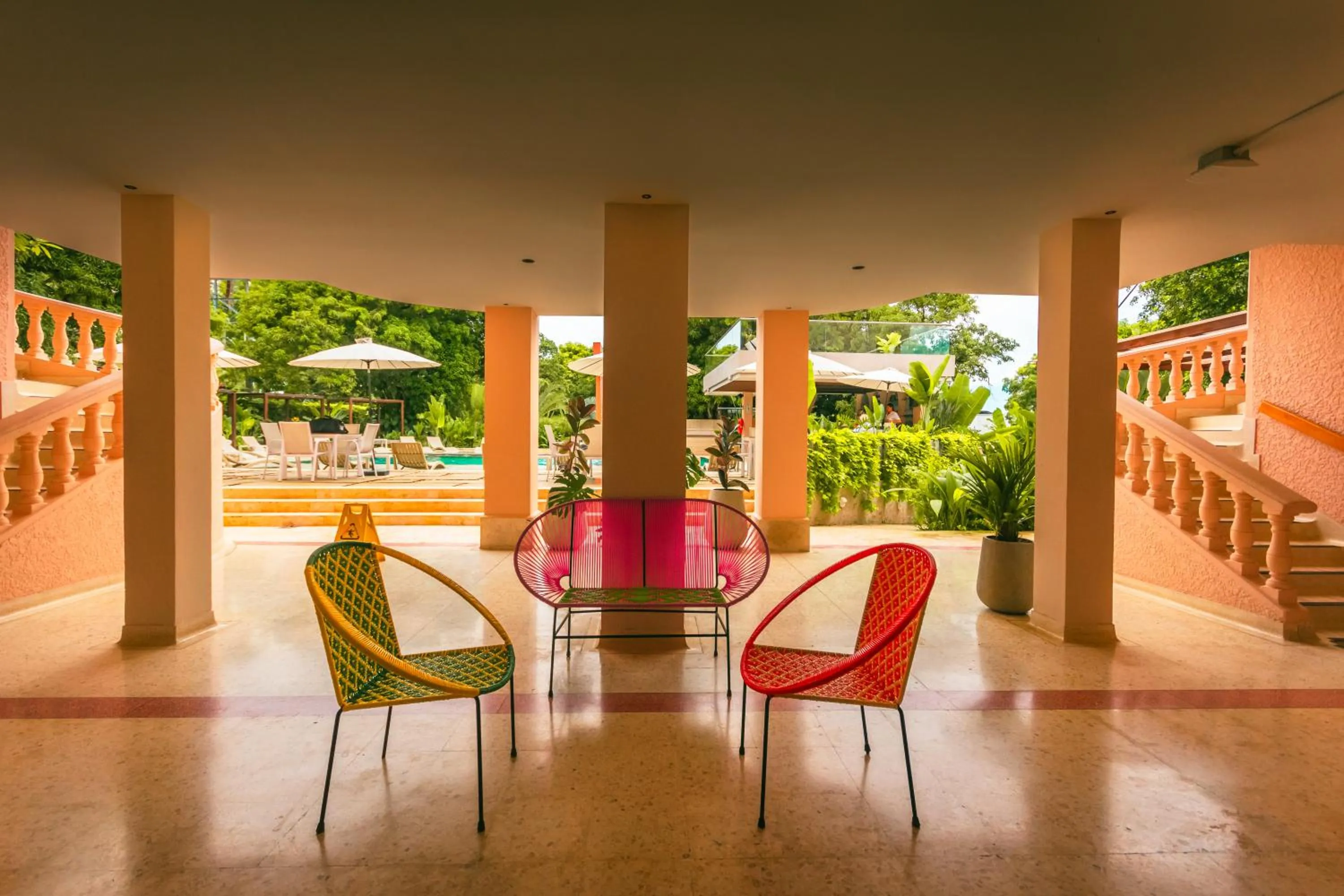 Living room in Del Trópico Hotel By GyC Hotels