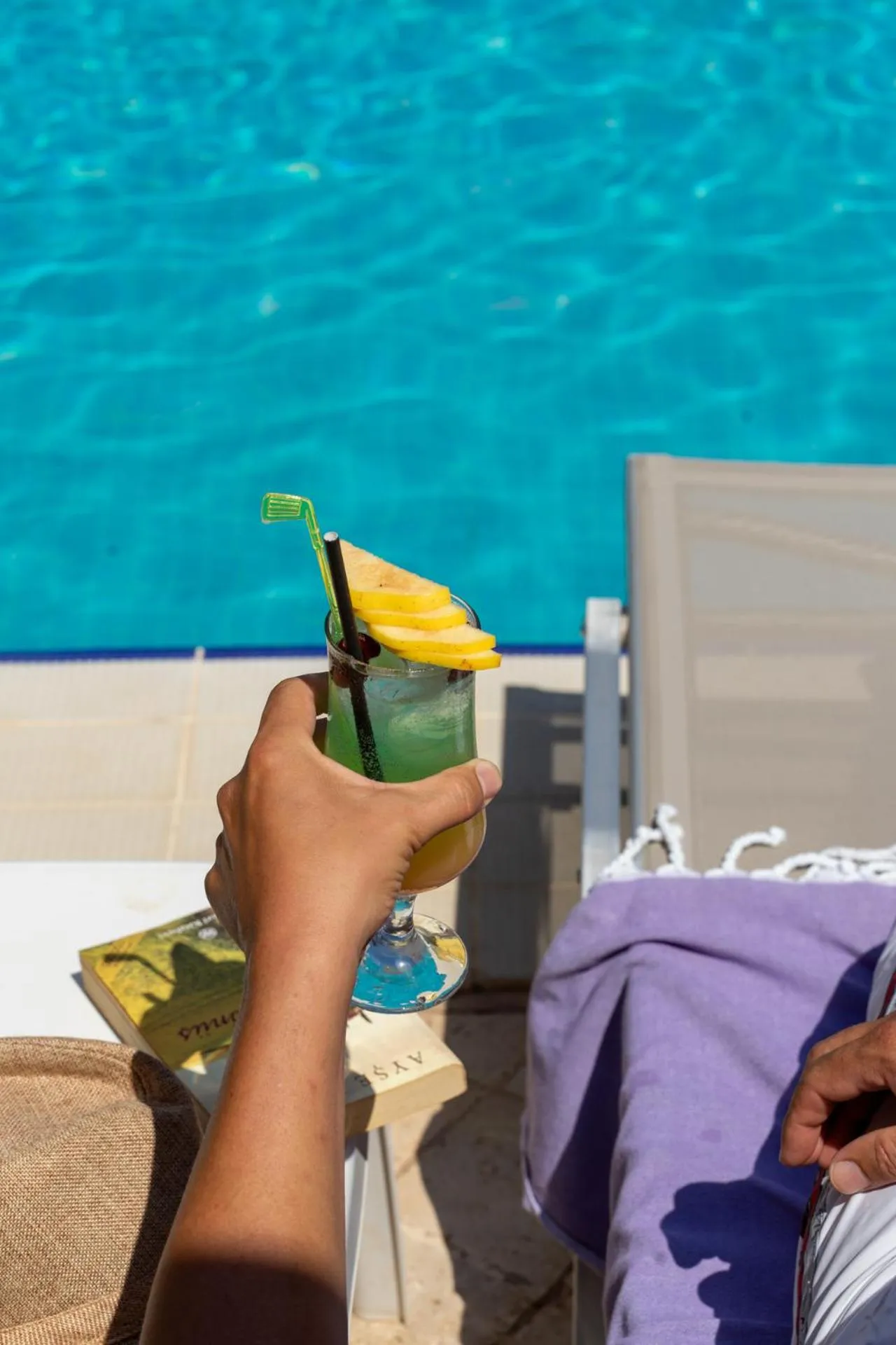 Swimming pool in İskelem Otel