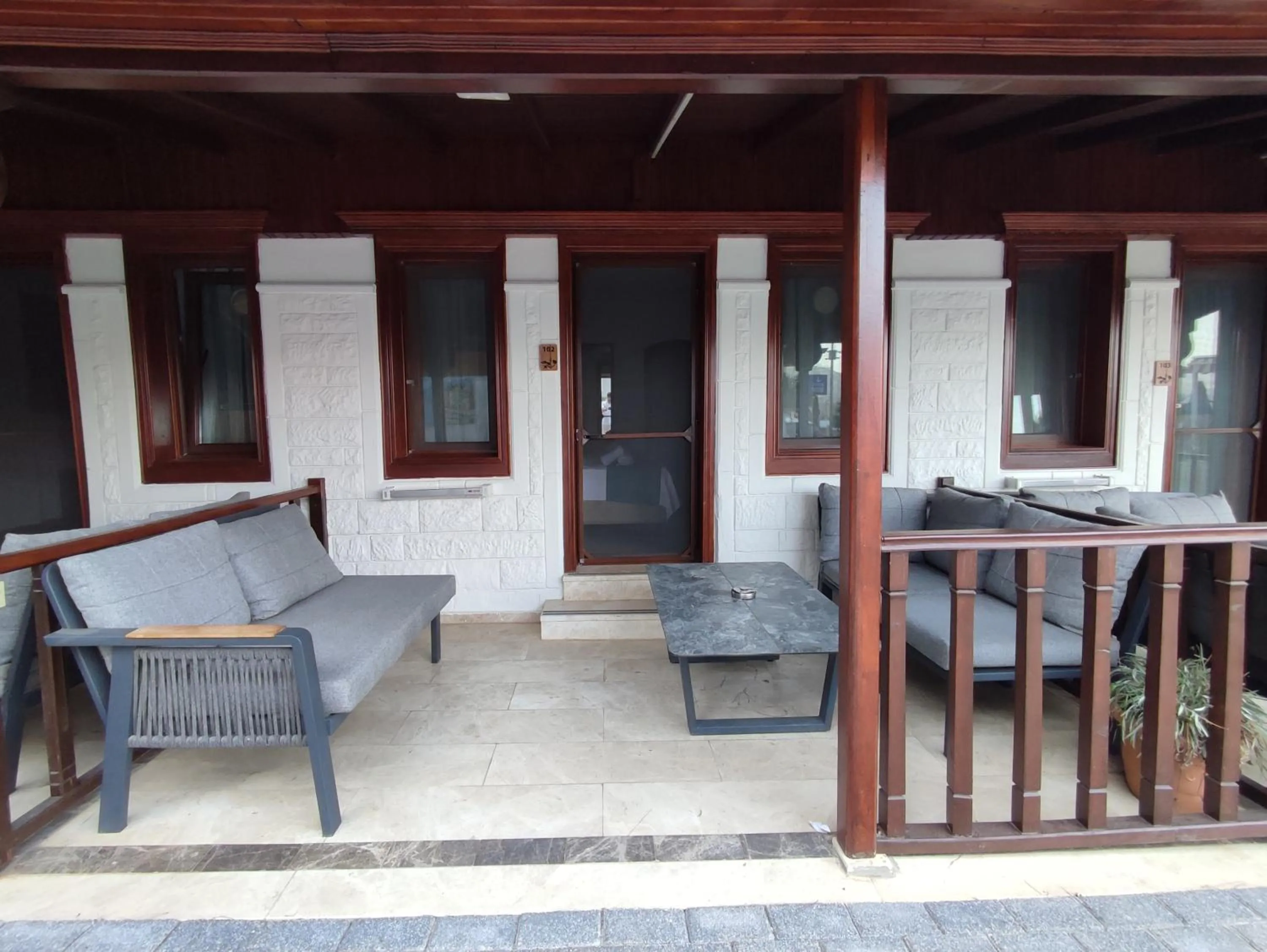 Balcony/Terrace in İskelem Otel